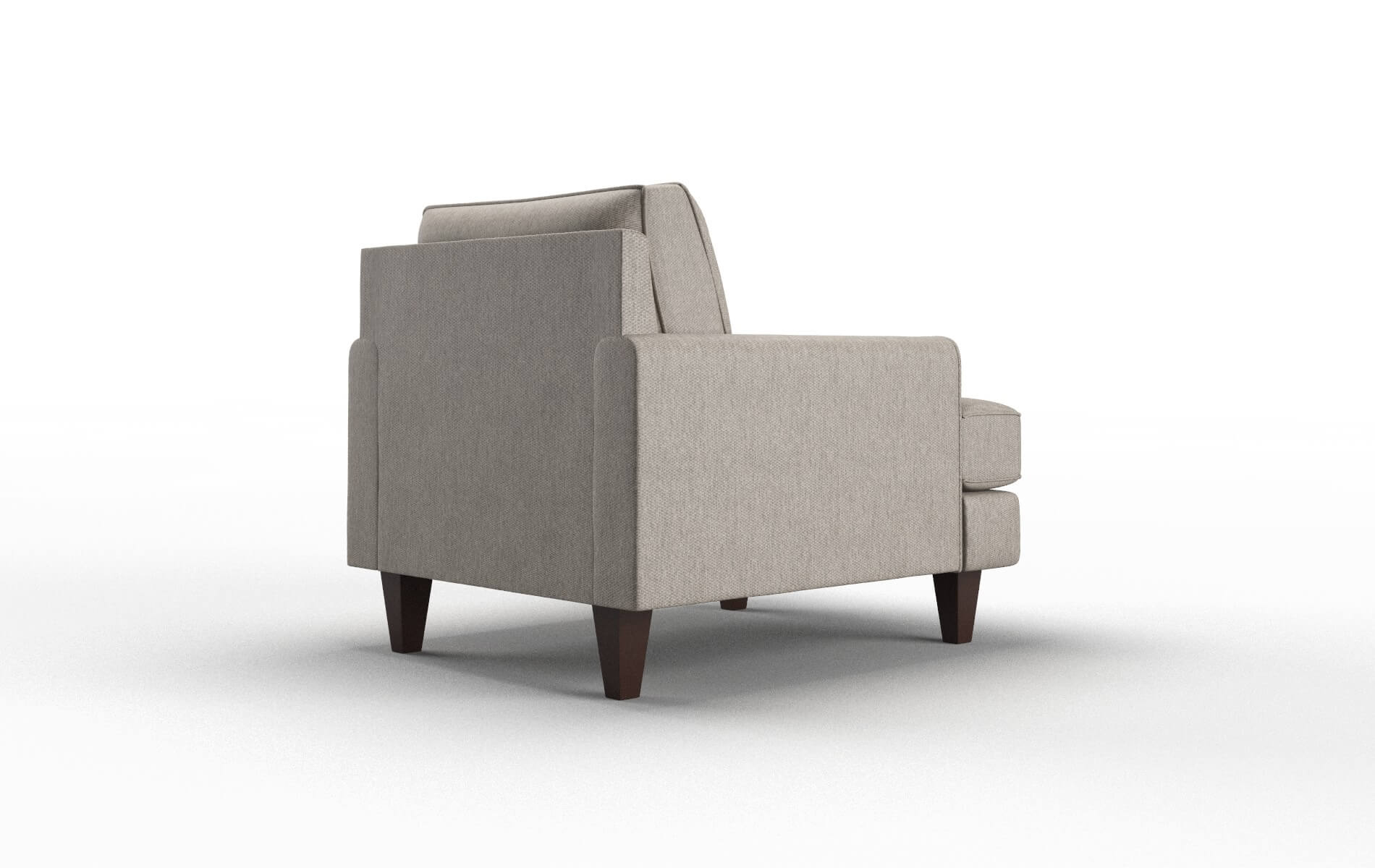 Naples Cosmo Taupe Chair espresso legs 5