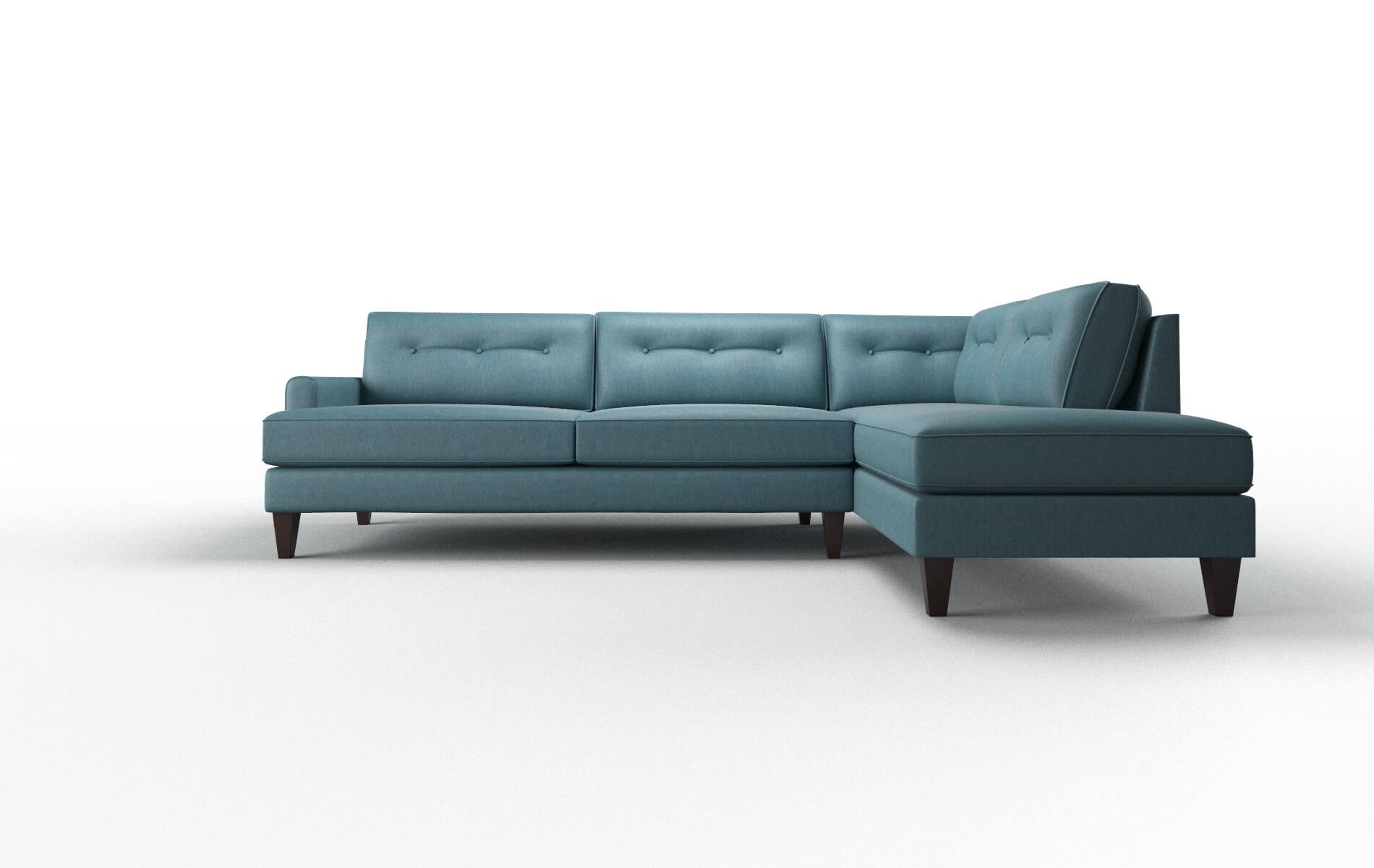 Naples Cosmo Teal Panel espresso legs 1