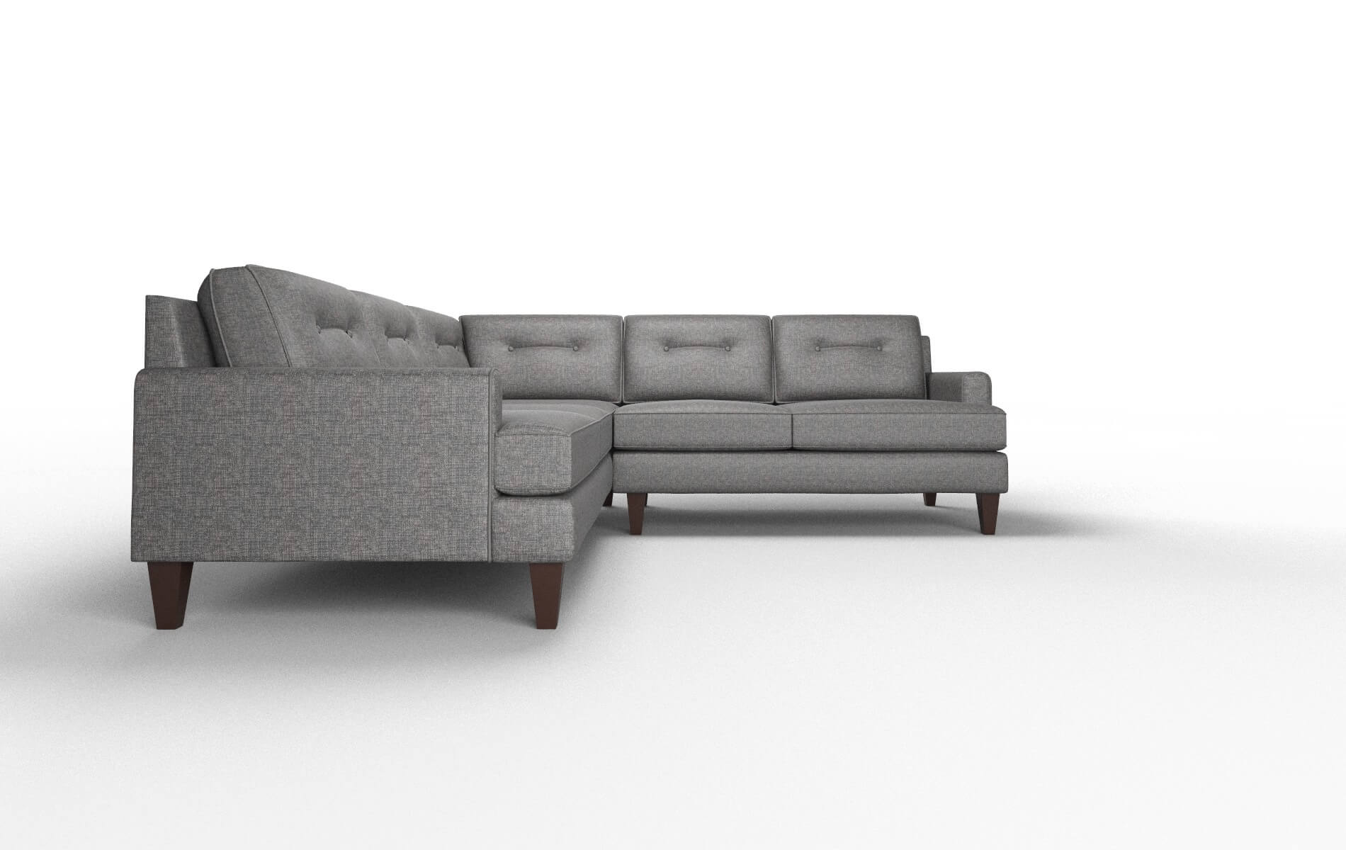 Naples Curious Pacific Sectional espresso legs 2