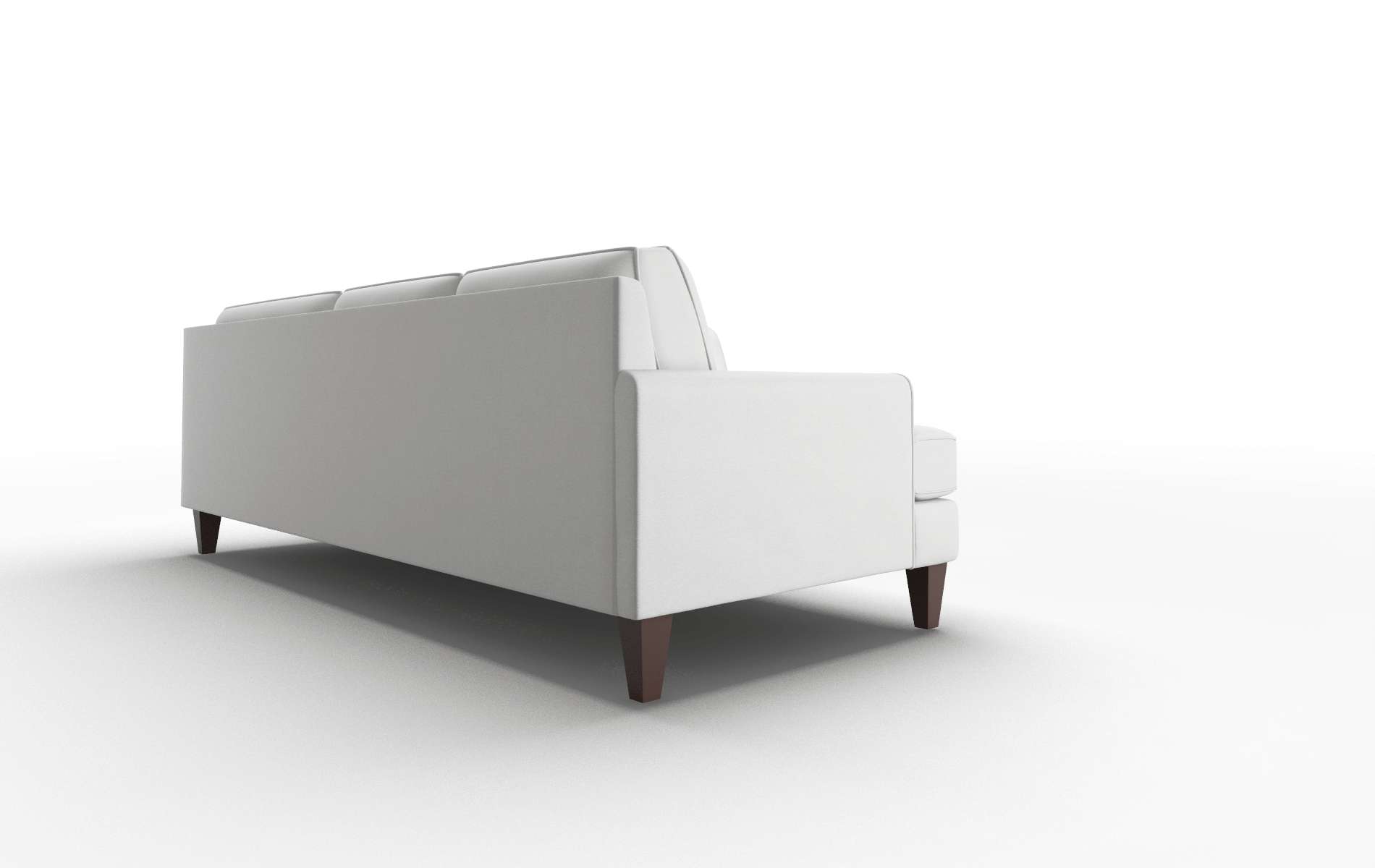 Naples Dawson Platinum Sectional espresso legs 3