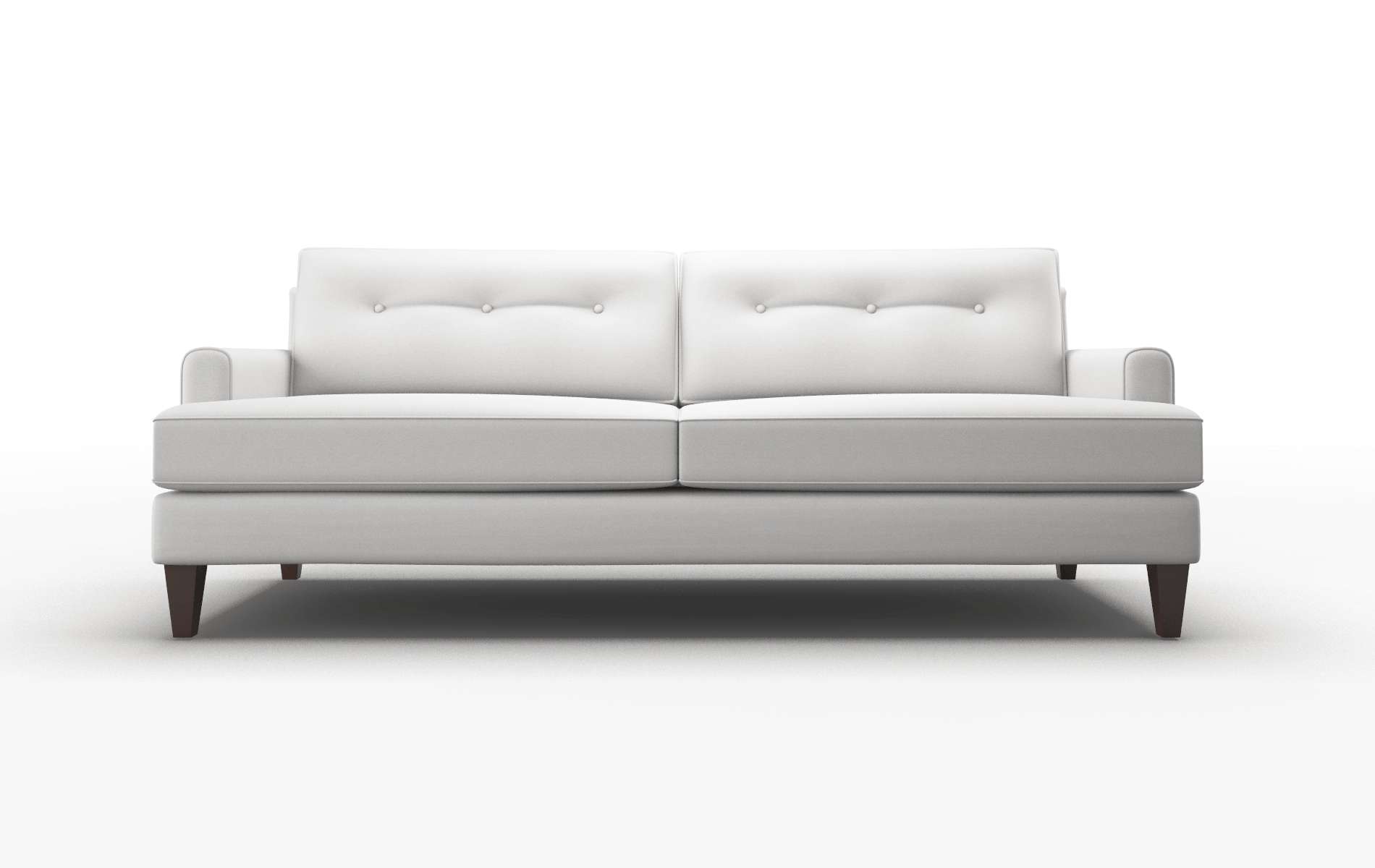 Naples Dawson Platinum Sofa espresso legs 1