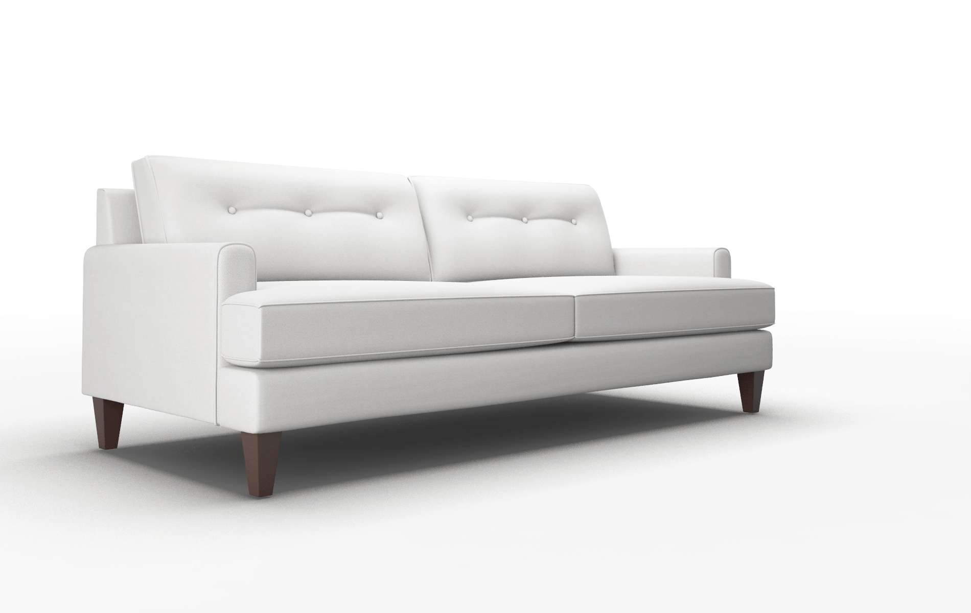 Naples Dawson Platinum Sofa espresso legs 2