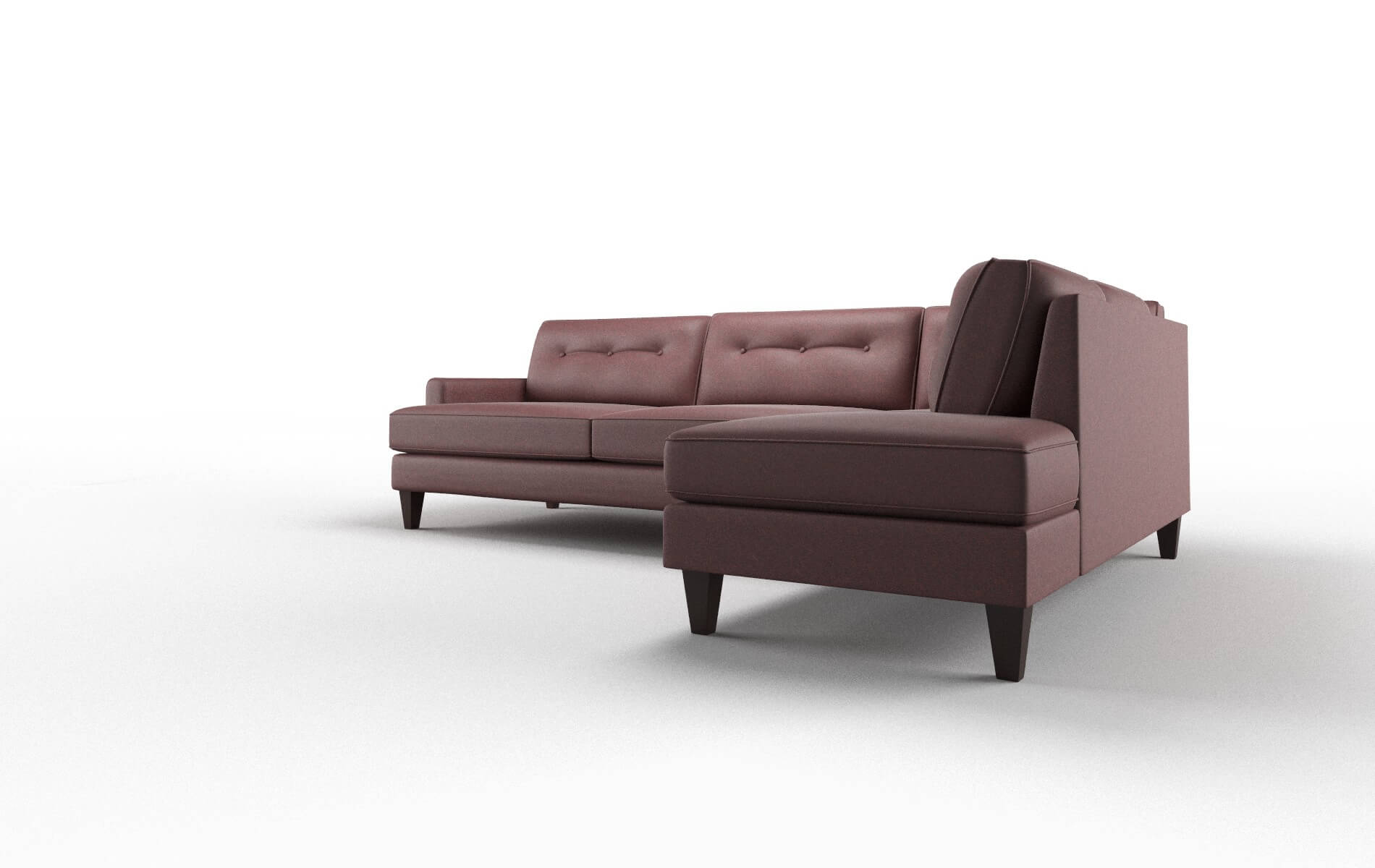 Naples Derby Berry Panel espresso legs 4