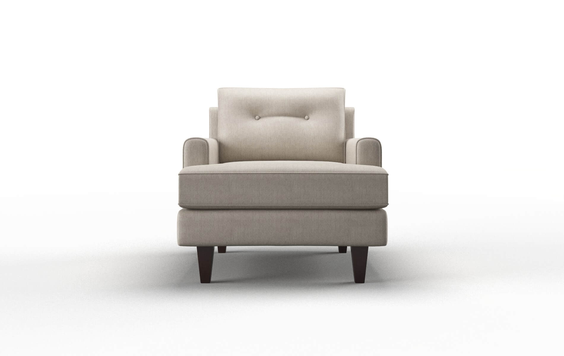 Naples Derby linen Chair Espresso Legs  1