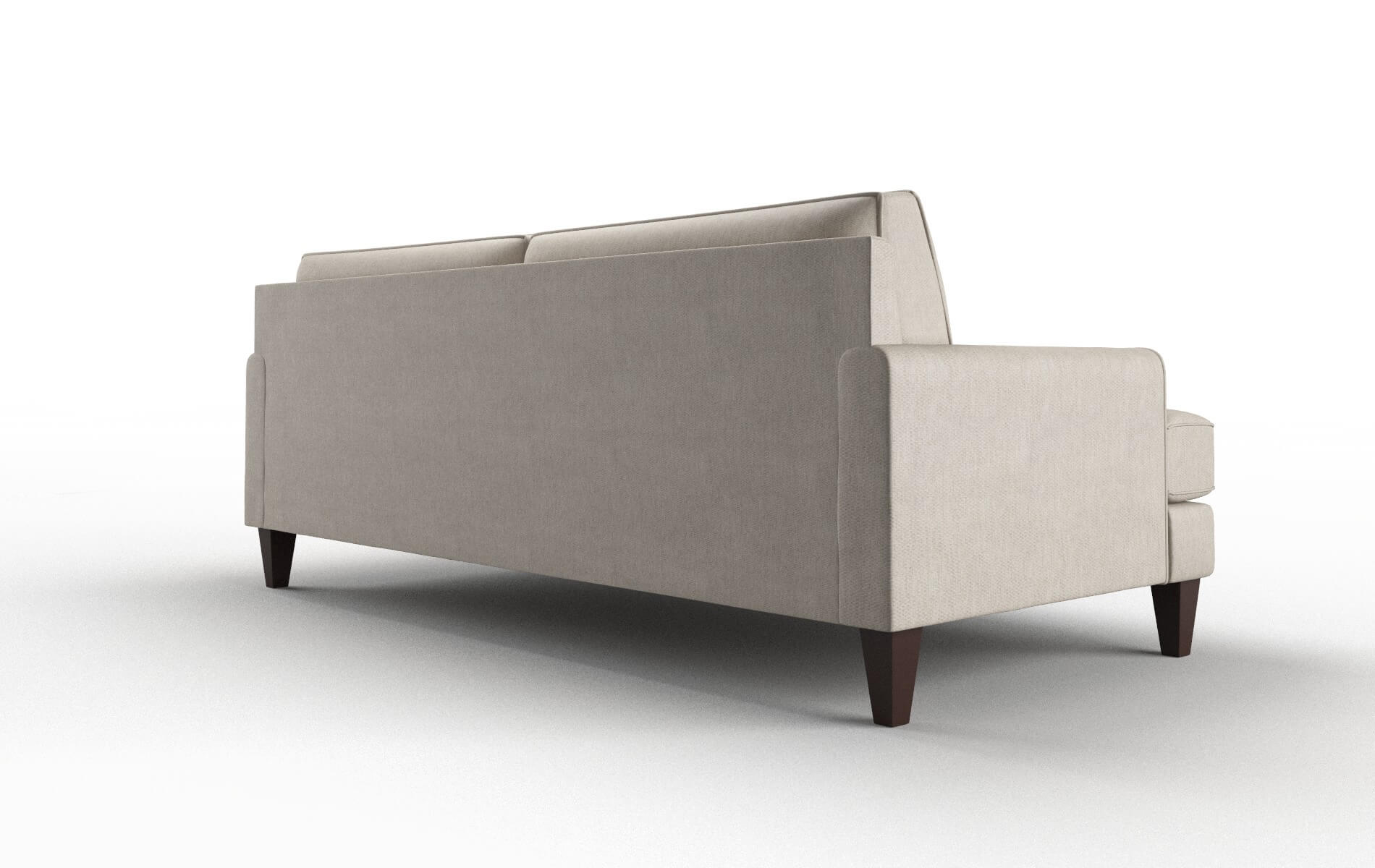 Naples Derby Linen Sofa espresso legs 5