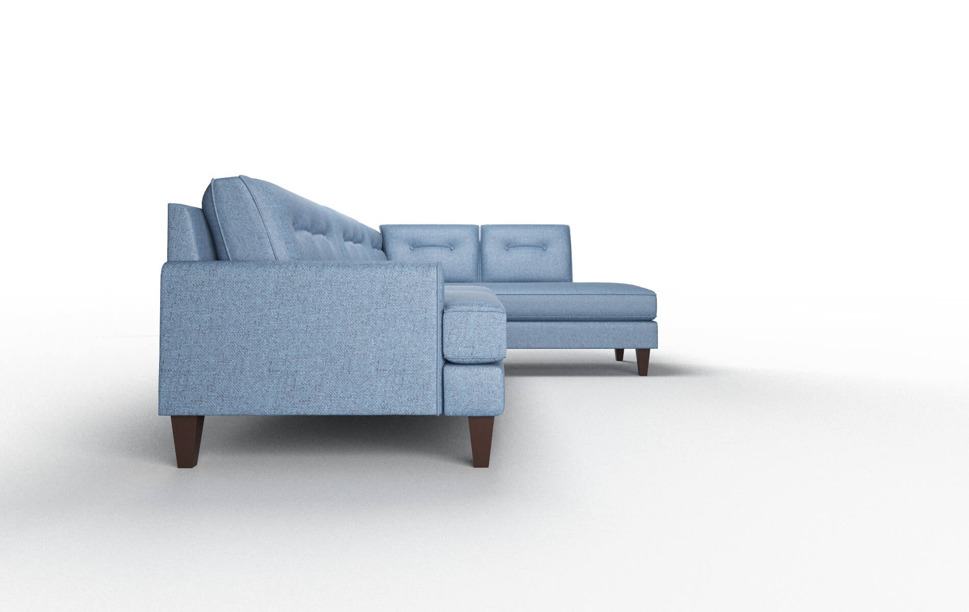 Naples Derby Navy Panel espresso legs 3