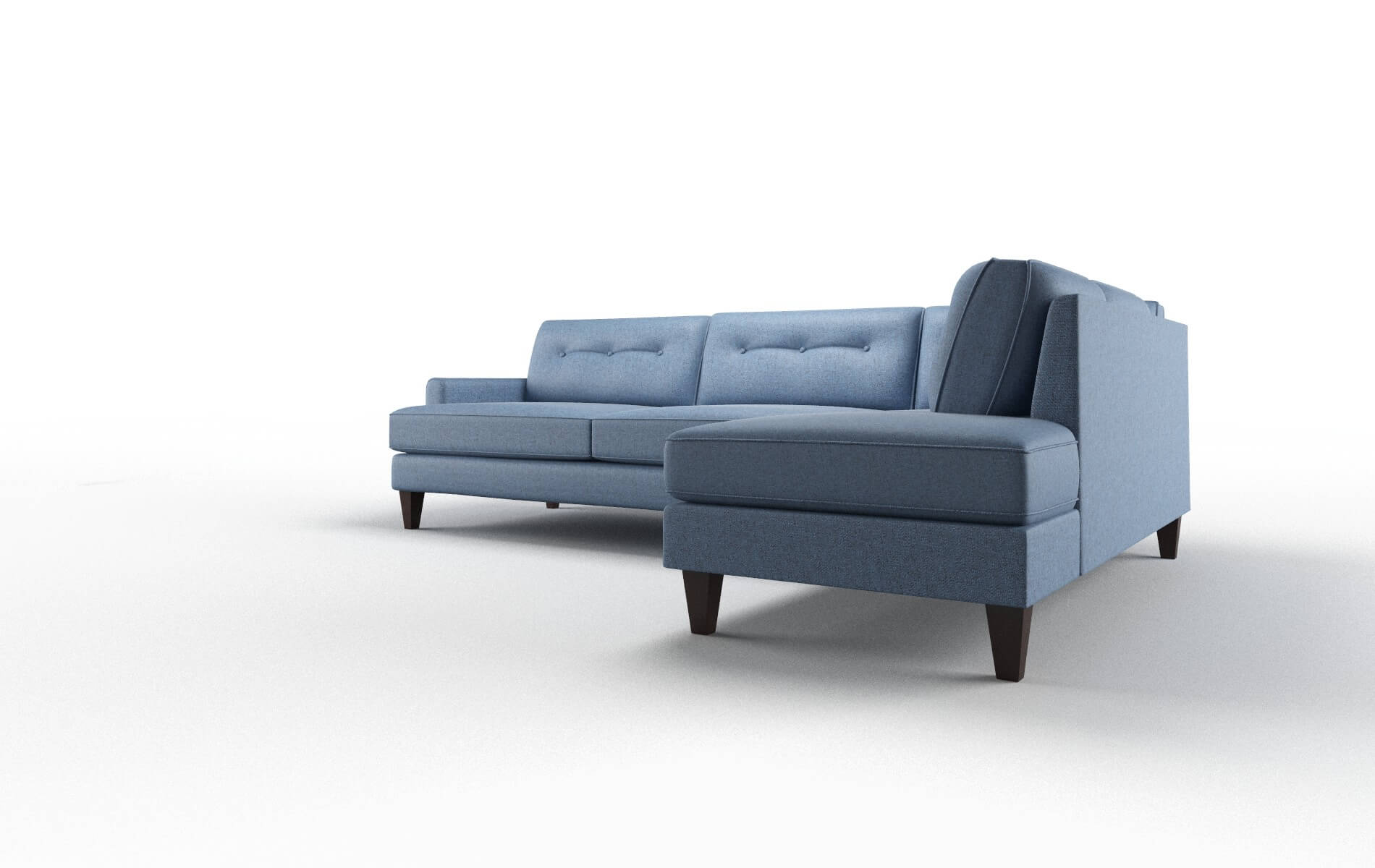 Naples Derby Navy Panel espresso legs 4