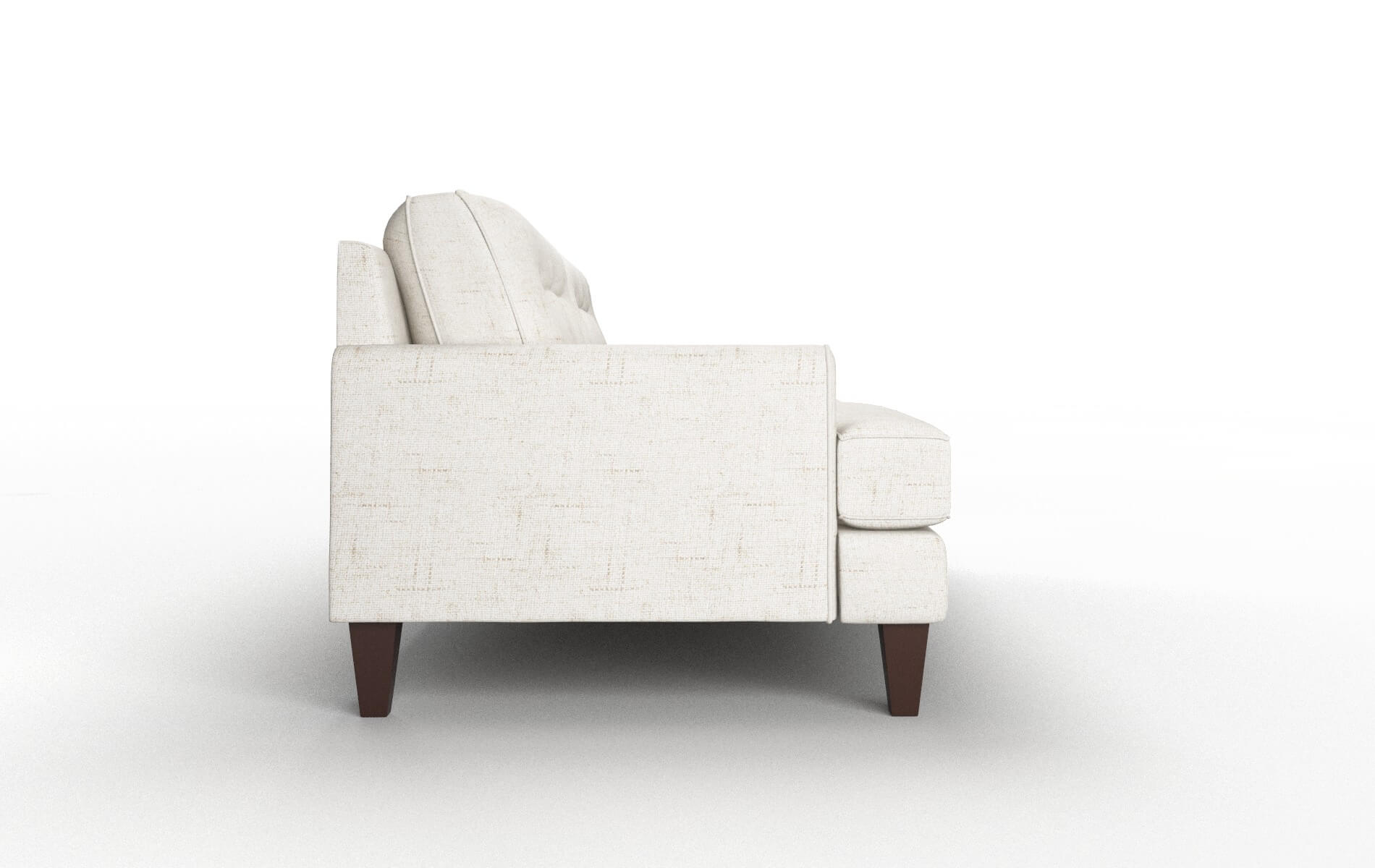 Naples Derby Taupe Sofa espresso legs 3