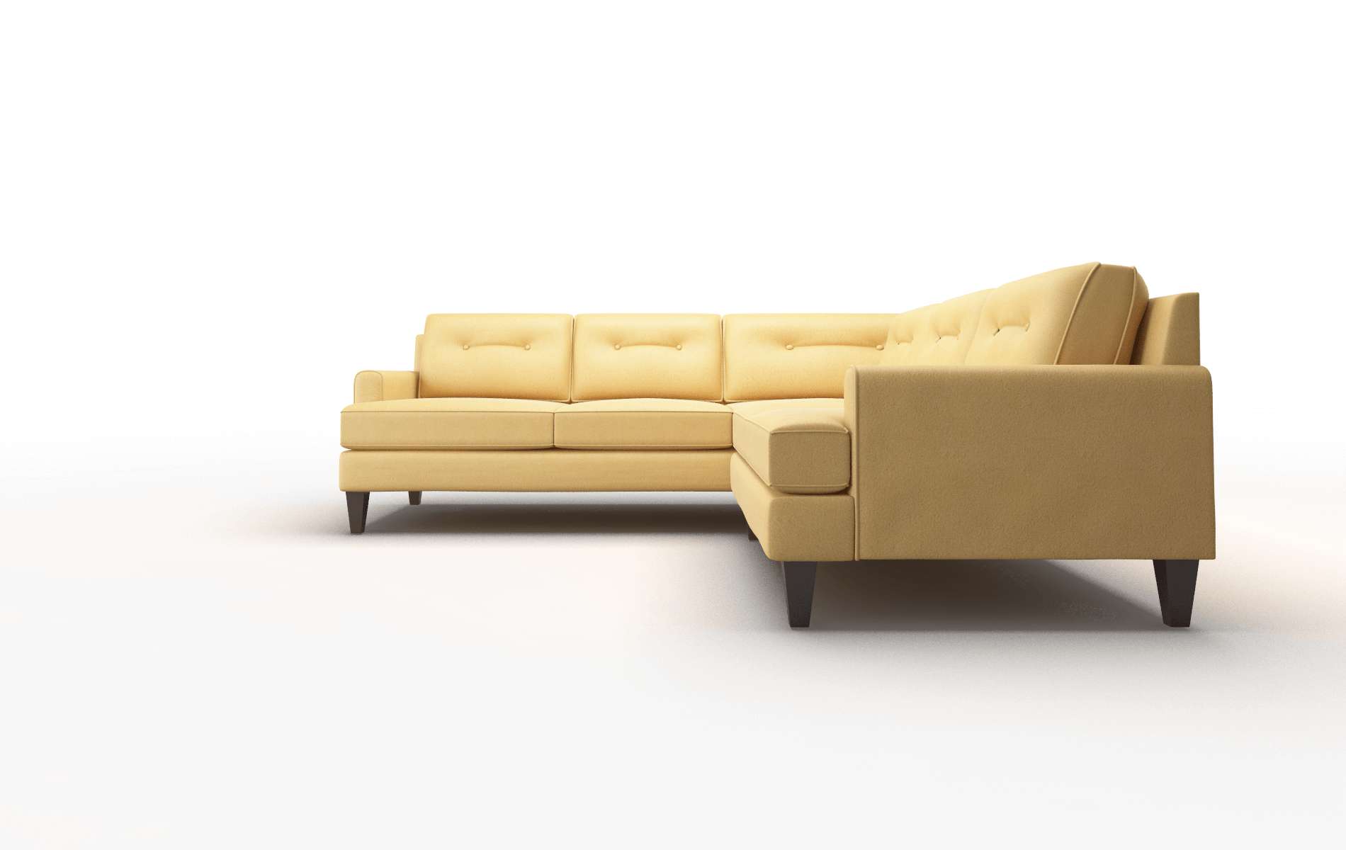 Naples Dream_d Sunflower Sectional espresso legs 5
