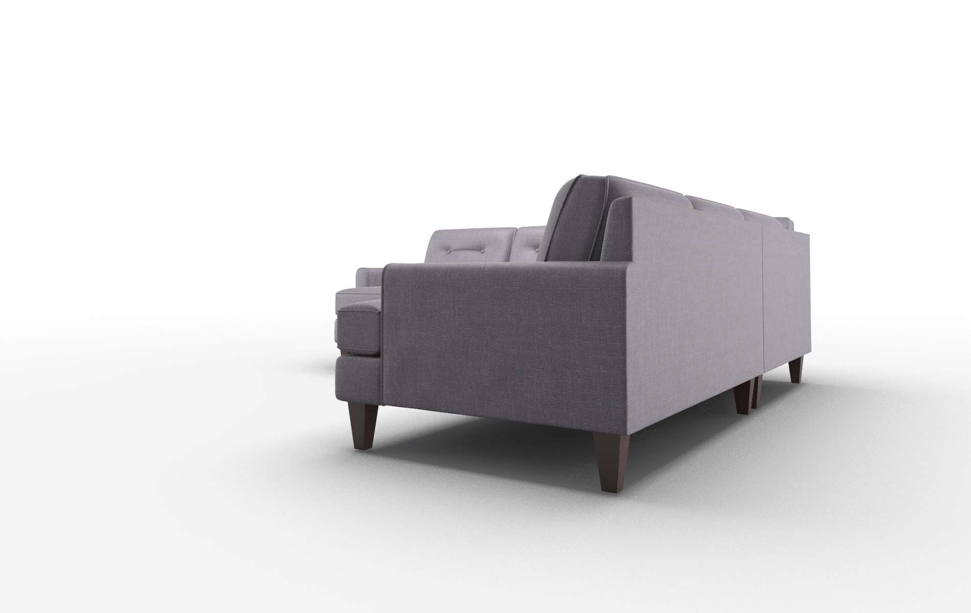 Naples Durham Ink Sectional espresso legs 4