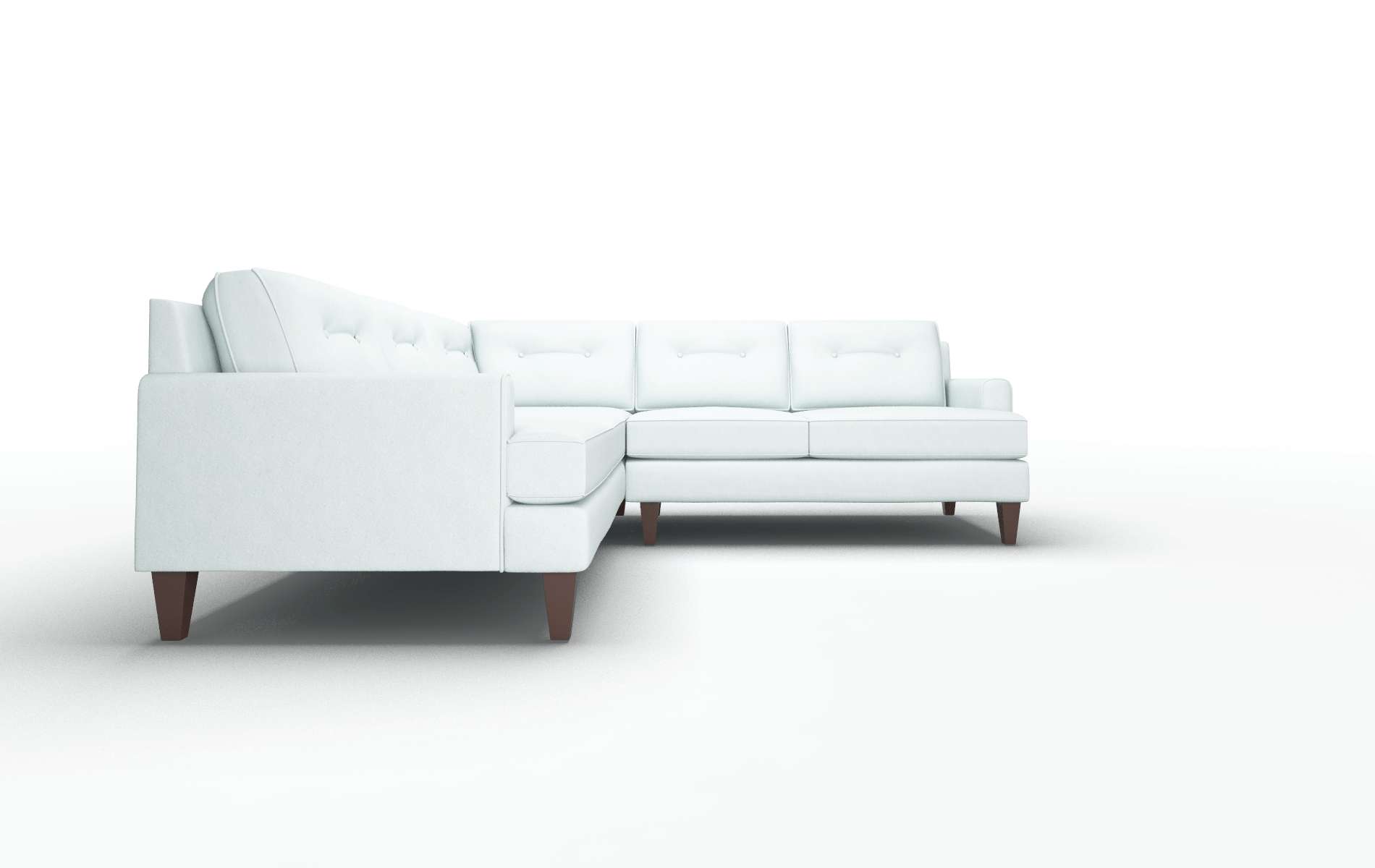 Naples Elliot Spa Sectional espresso legs 2