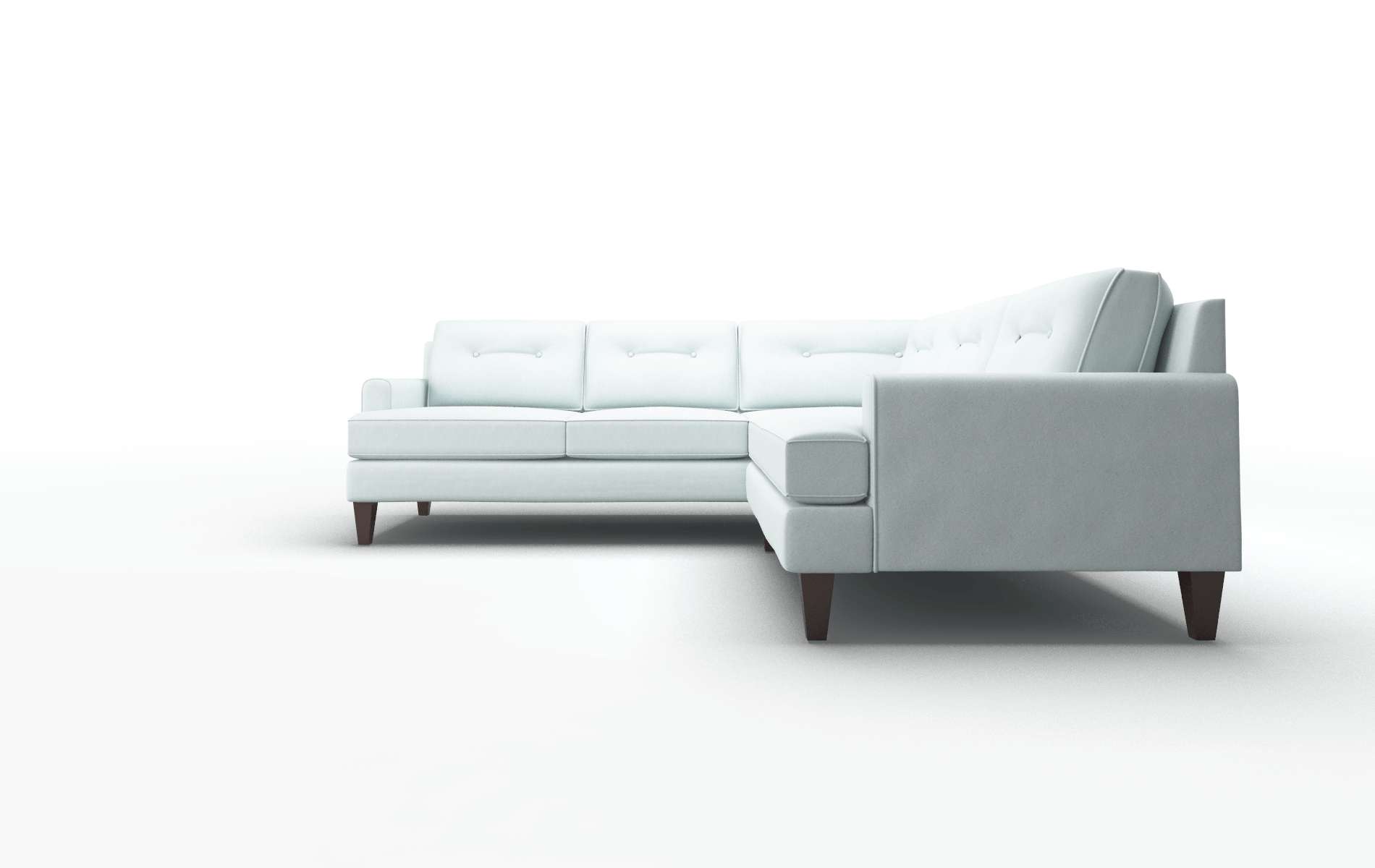 Naples Elliot Spa Sectional espresso legs 5