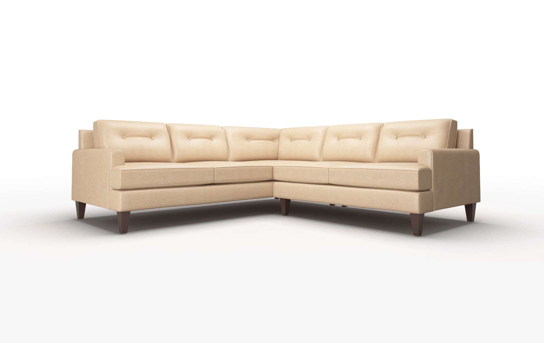 Naples Ford Dune Sectional espresso legs 1