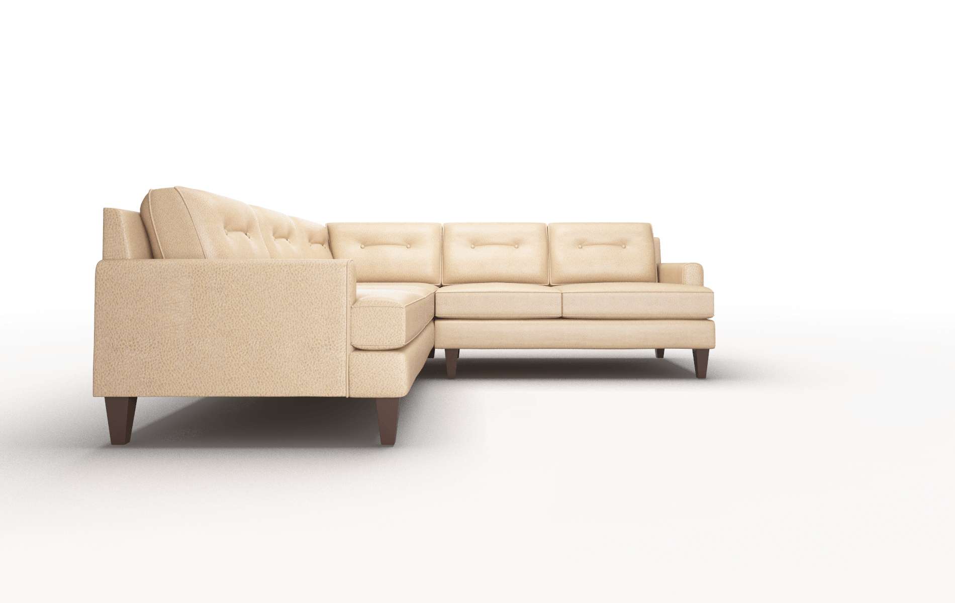 Naples Ford Dune Sectional espresso legs 2