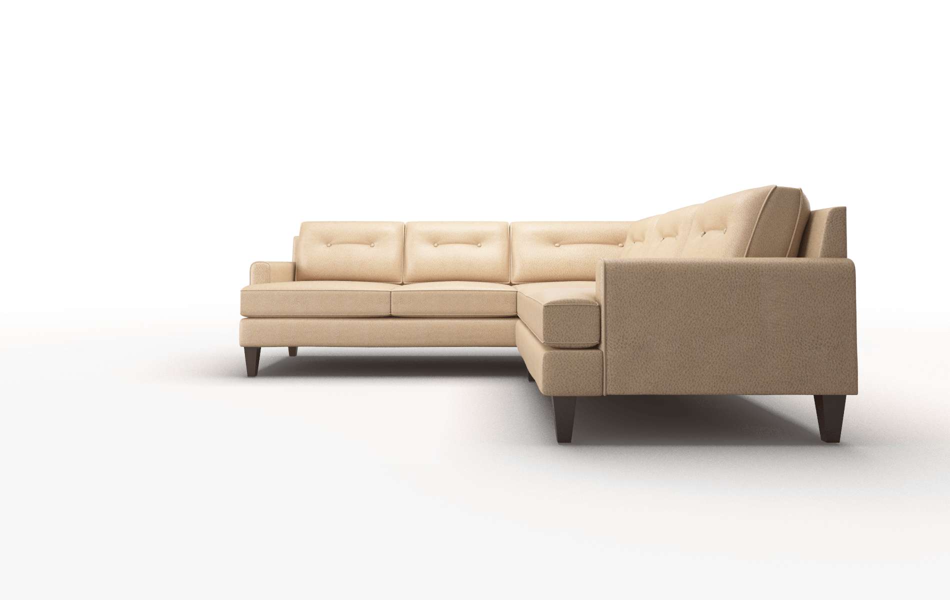 Naples Ford Dune Sectional espresso legs 5