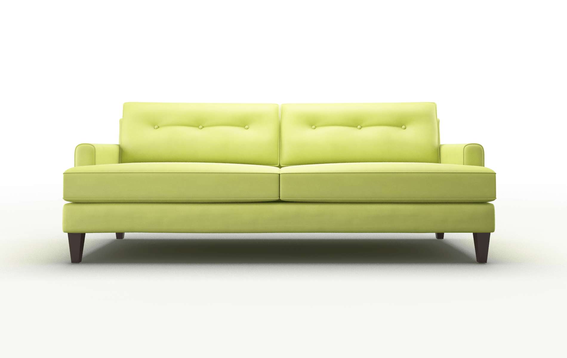 Naples Hathaway apple Sofa Espresso Legs  1