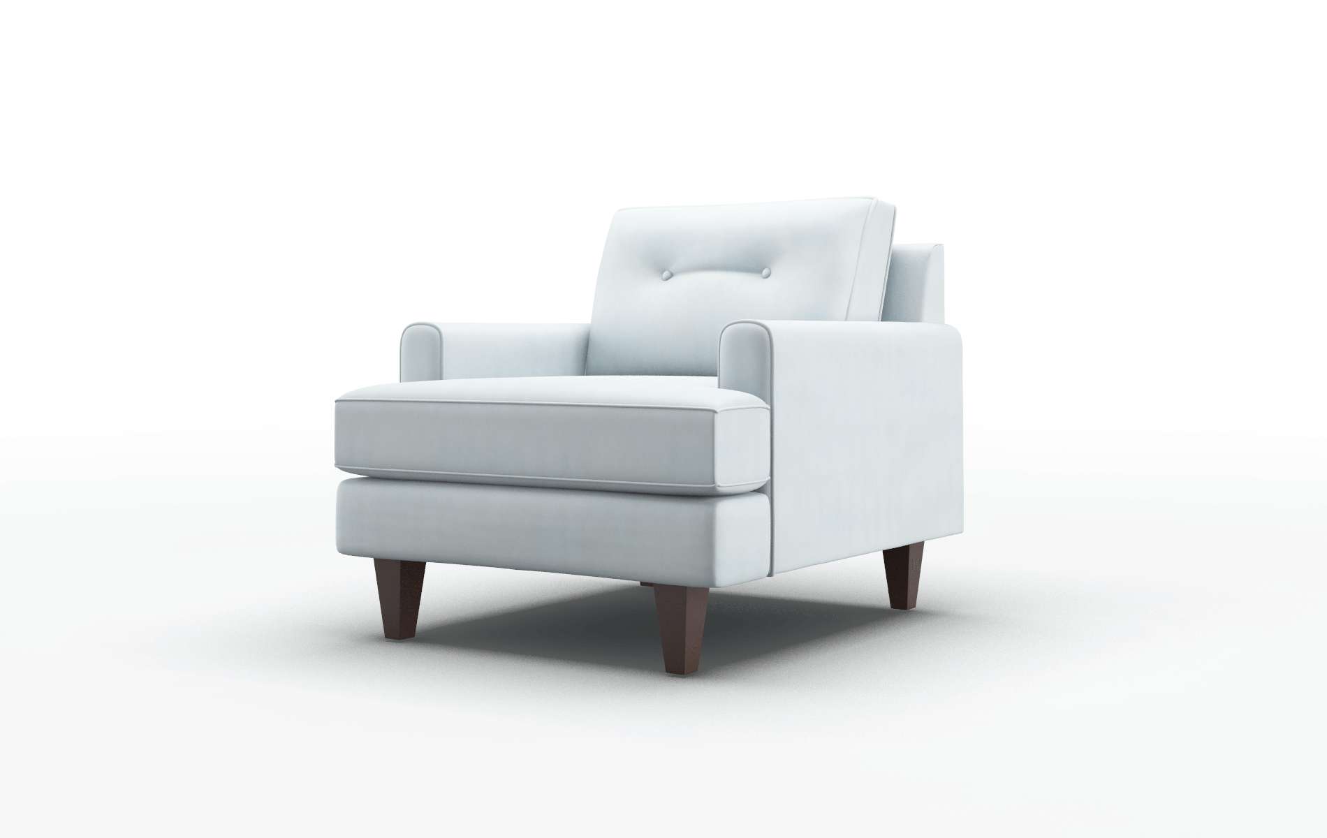 Naples Hathaway Aqua Chair espresso legs 4