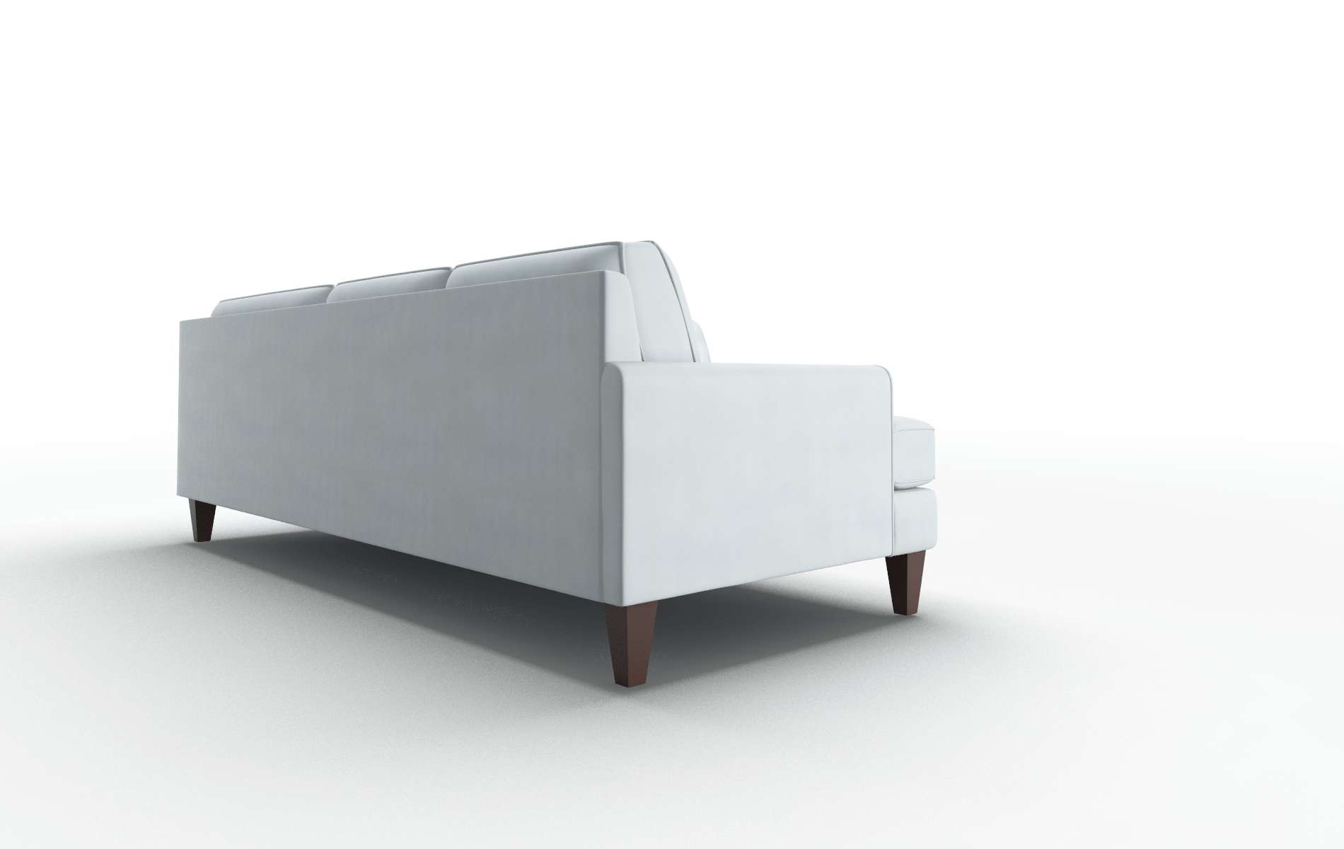 Naples Hathaway Aqua Sectional espresso legs 3