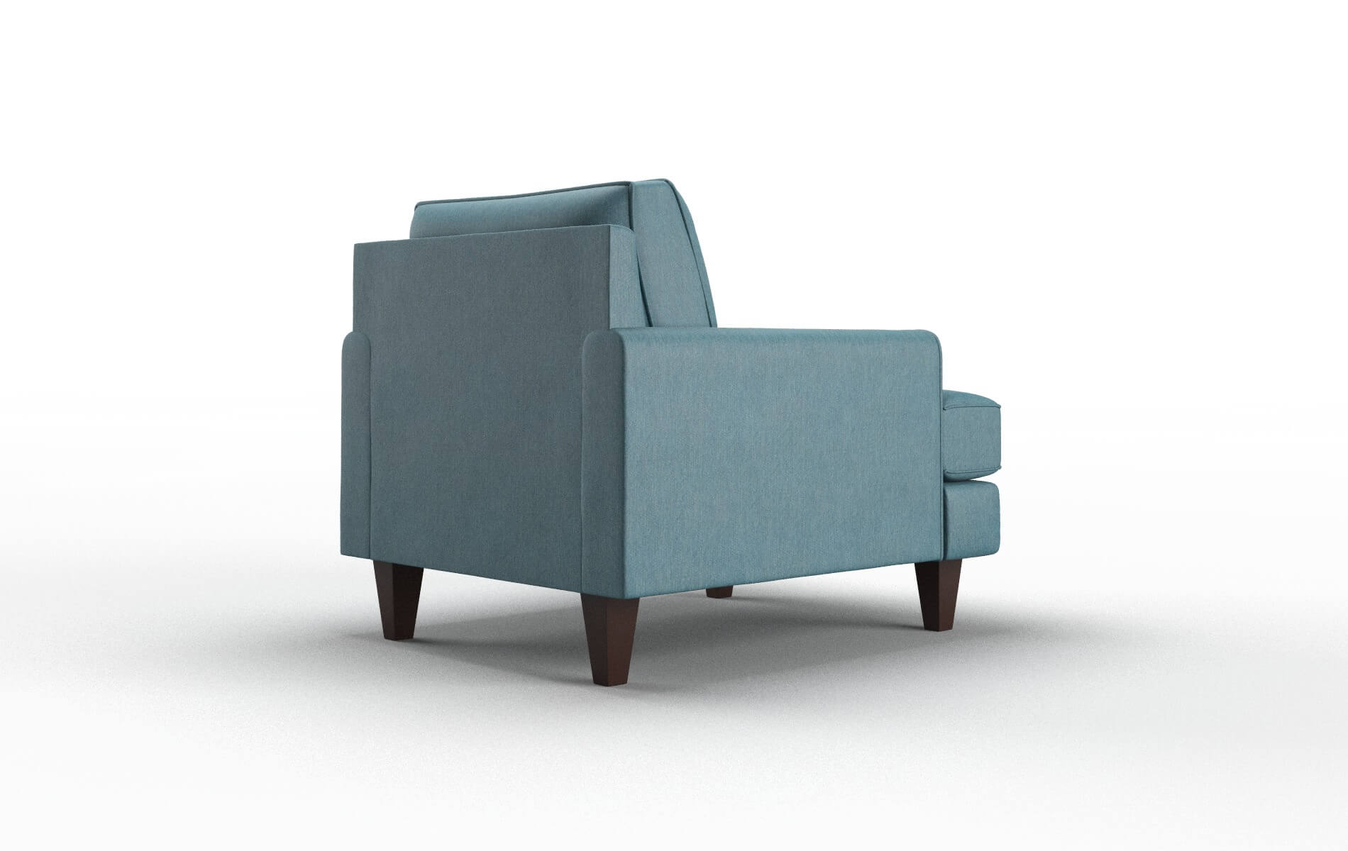 Naples Hepburn Teal Chair espresso legs 5