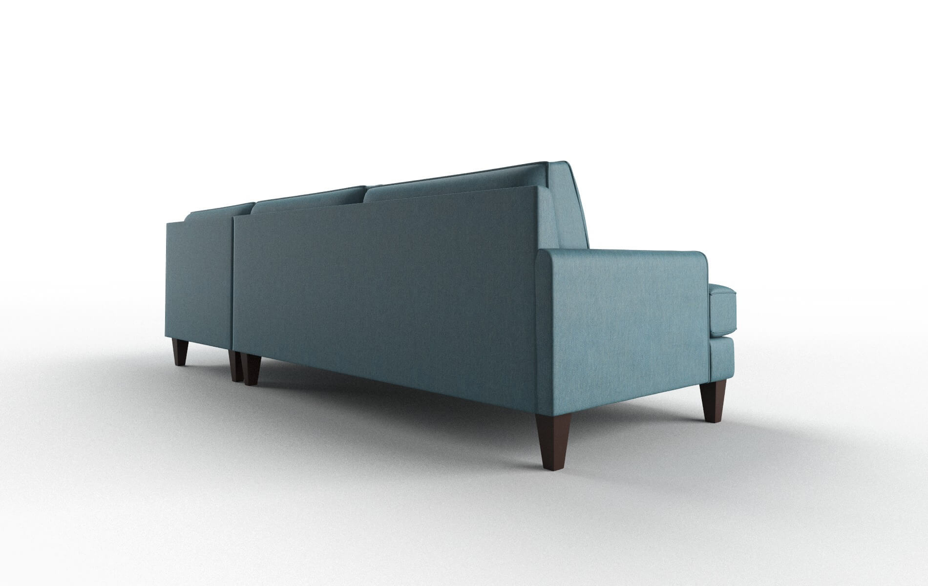 Naples Hepburn Teal Panel espresso legs 5