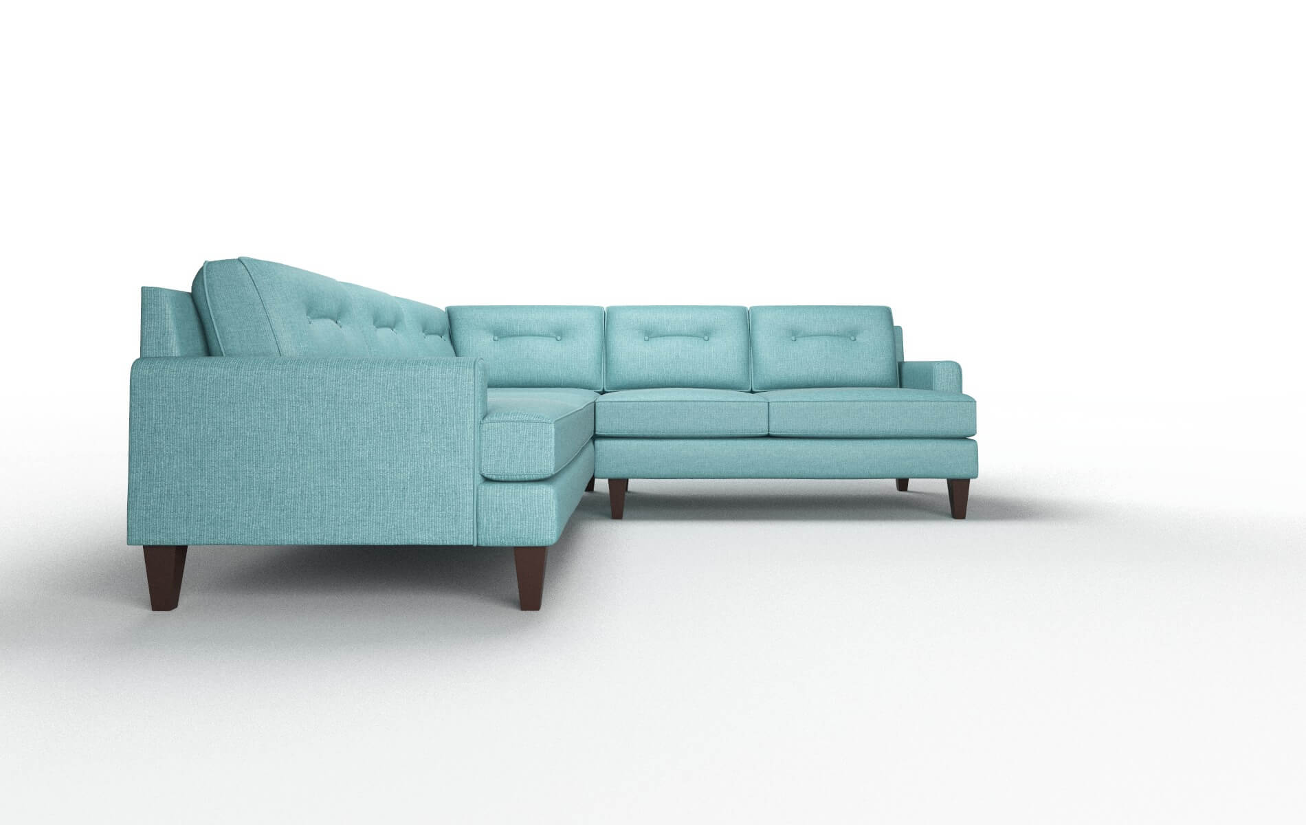 Naples Hepburn_hrp Emerald Sectional espresso legs 2