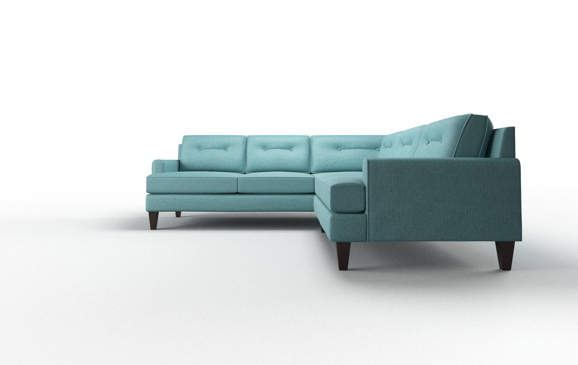 Naples Hepburn_hrp Emerald Sectional espresso legs 5
