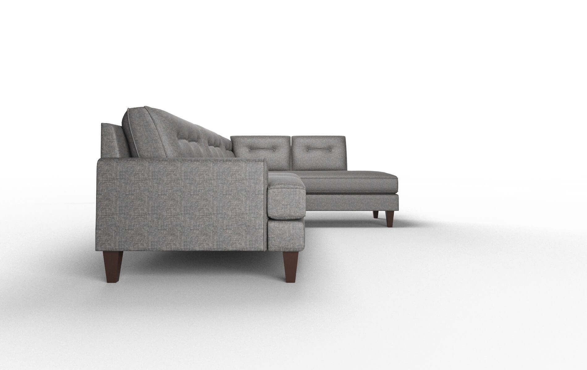 Naples Insight Charcoal Panel espresso legs 3