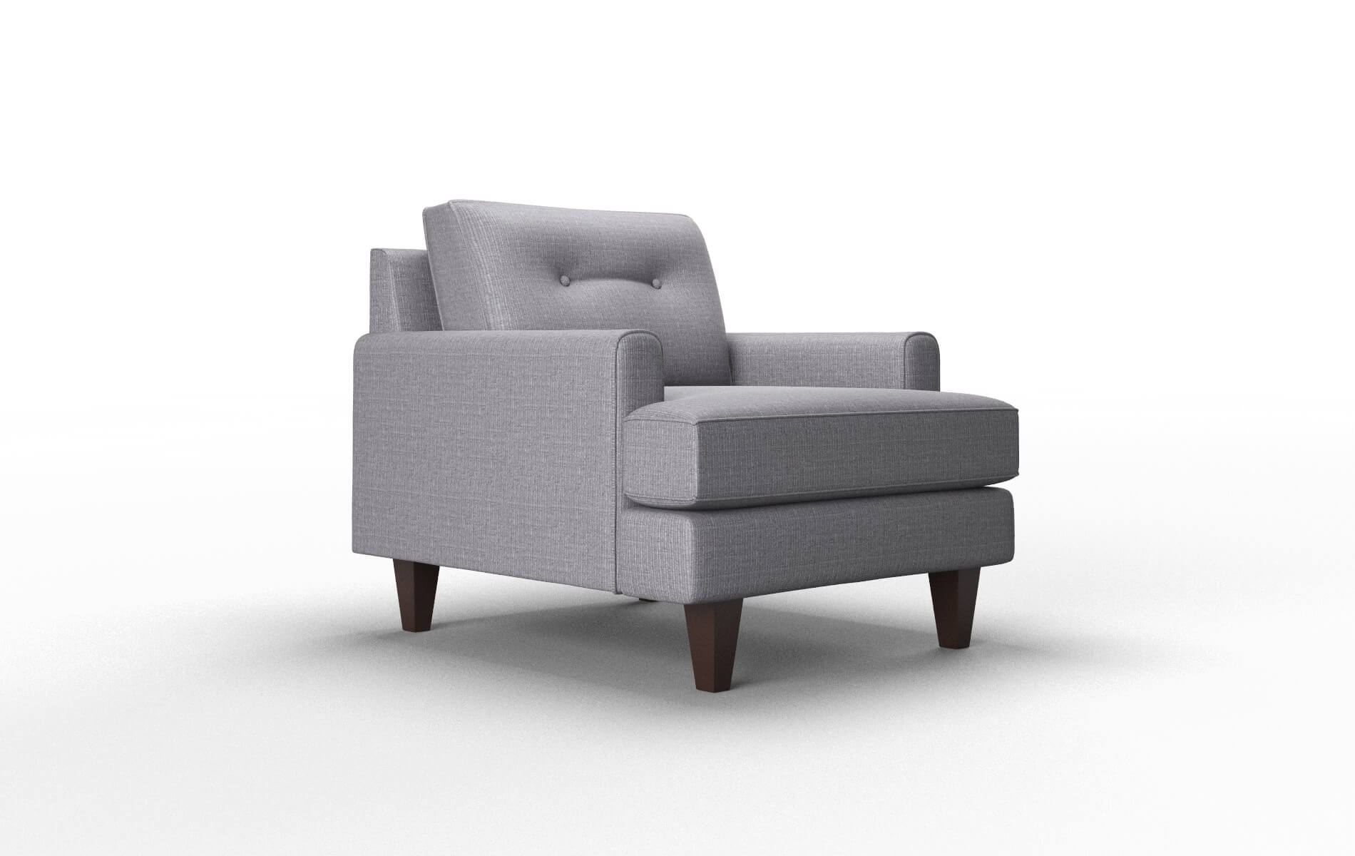 Naples Insight Denim Chair espresso legs 2