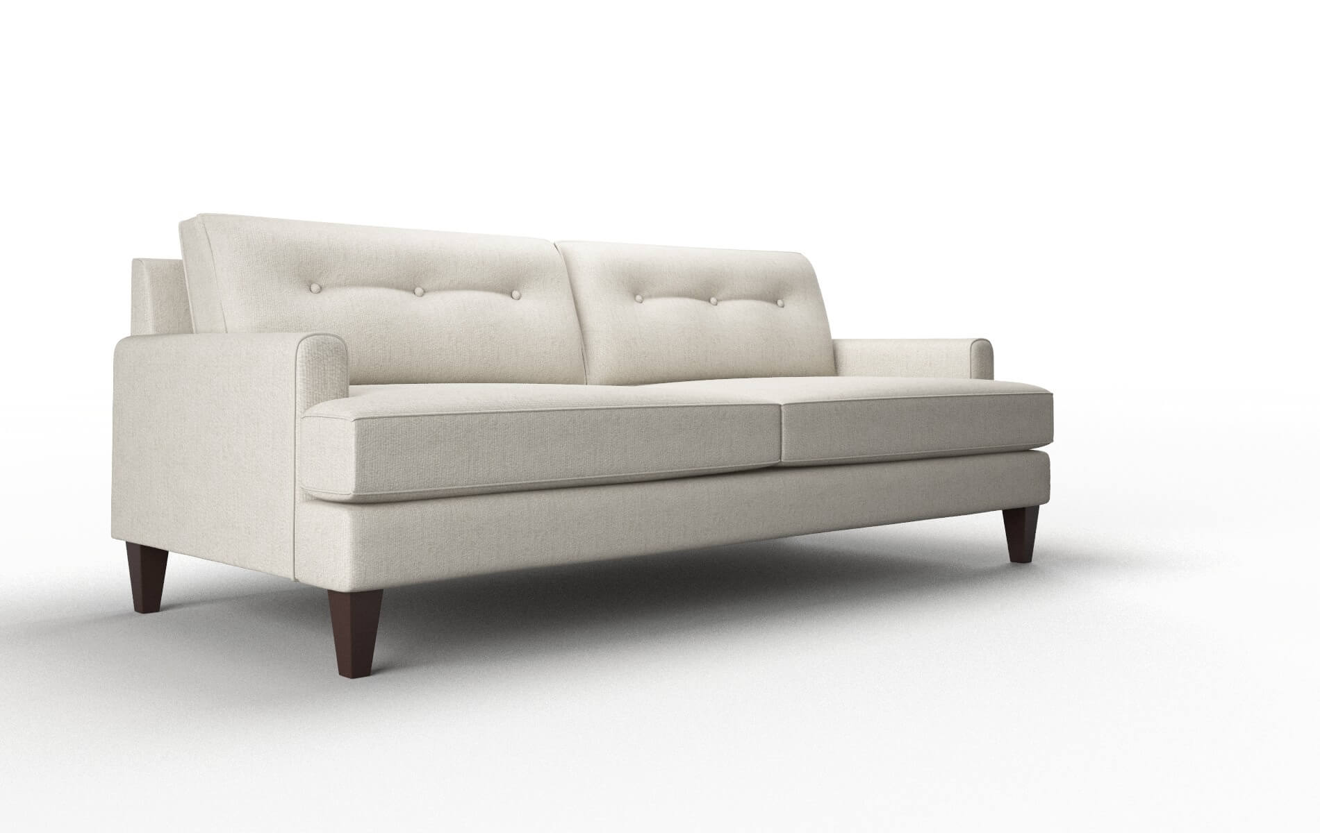 Naples Insight Dove Sofa espresso legs 2