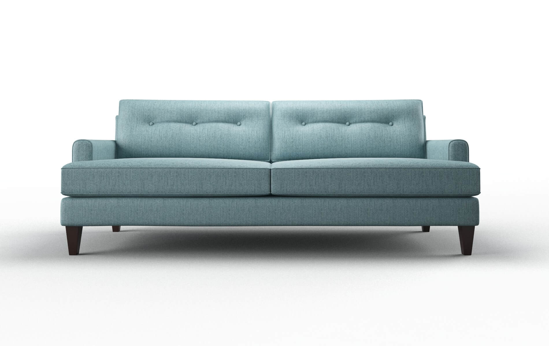 Naples Insight peacock Sofa Espresso Legs  1