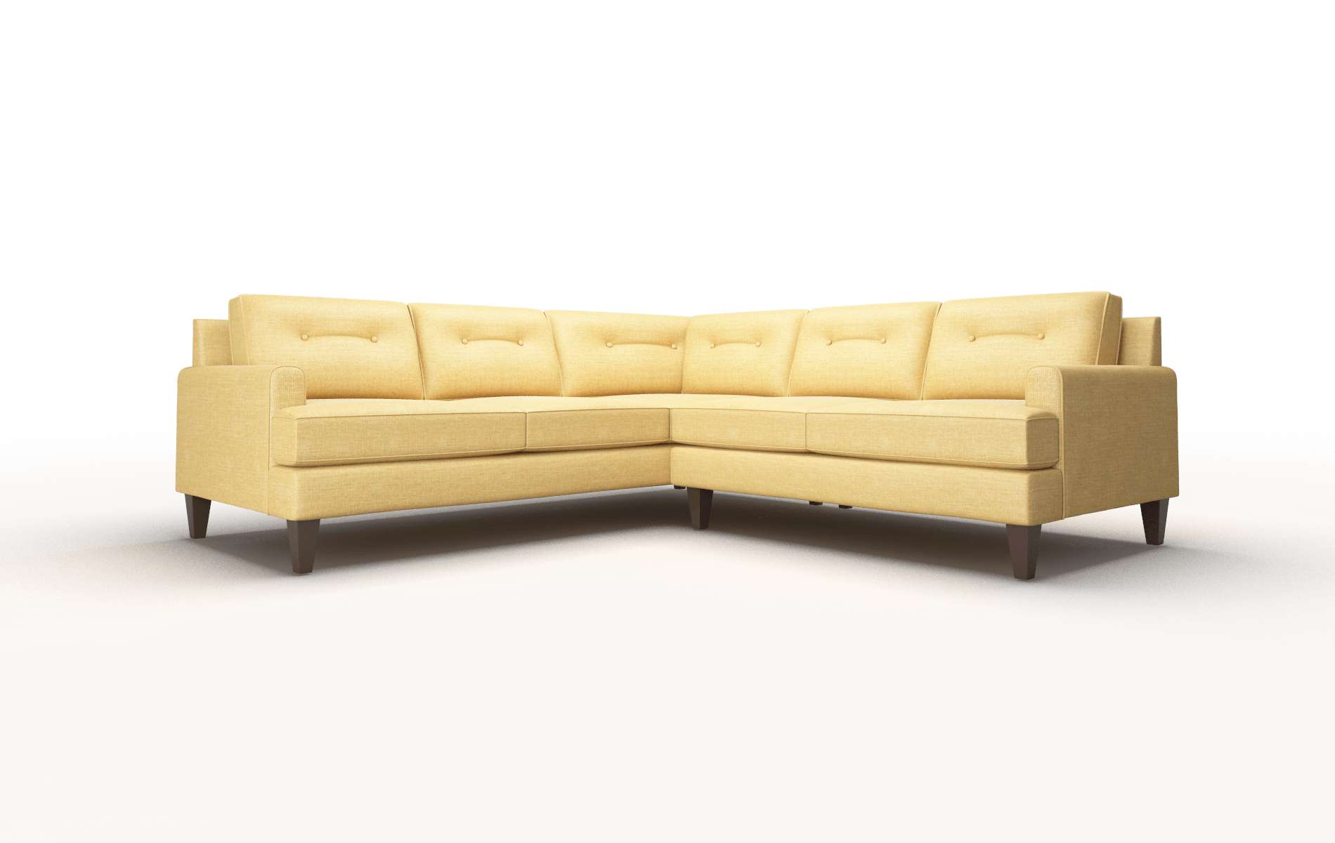 Naples Jade 400 Sectional espresso legs 1