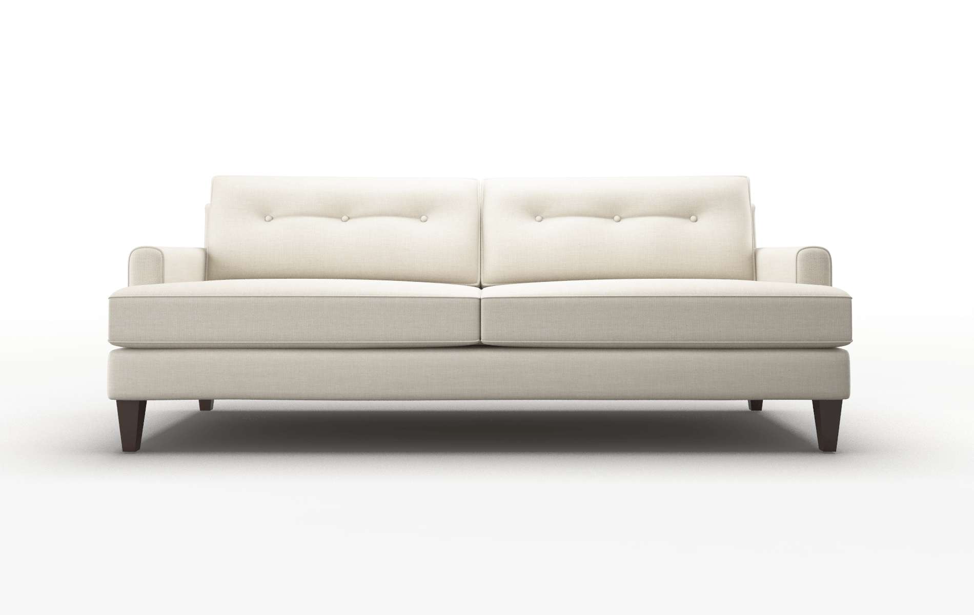 Naples Keylargo Almond Sofa espresso legs 1