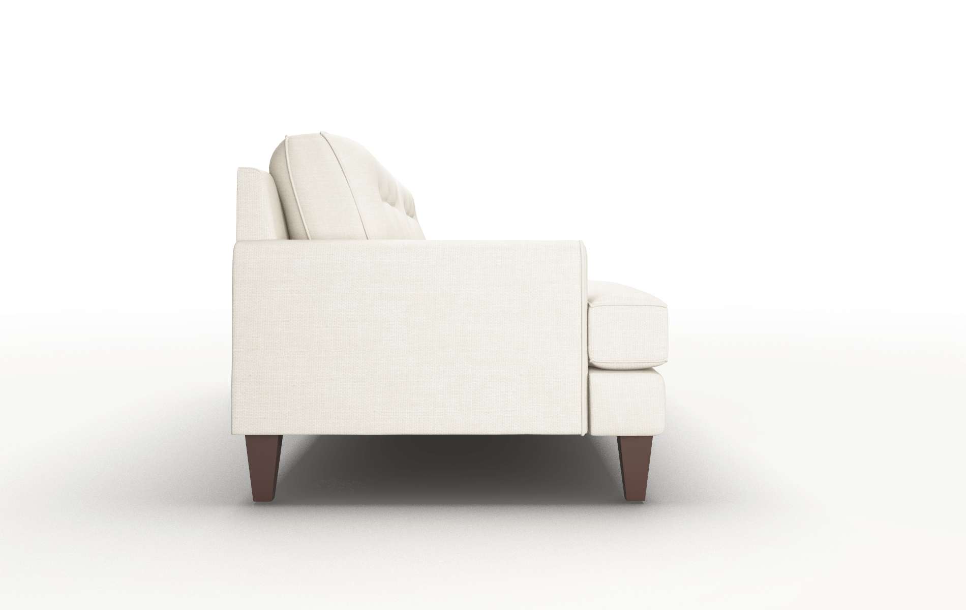 Naples Keylargo Almond Sofa espresso legs 3