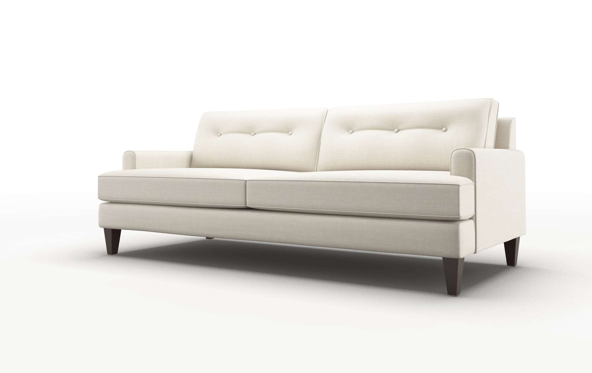 Naples Keylargo Almond Sofa espresso legs 4