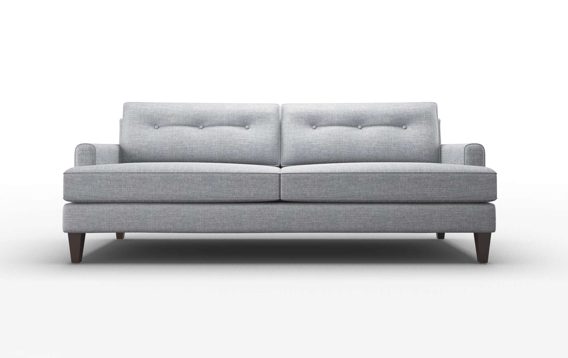 Naples Keylargo Ash Sofa espresso legs 1