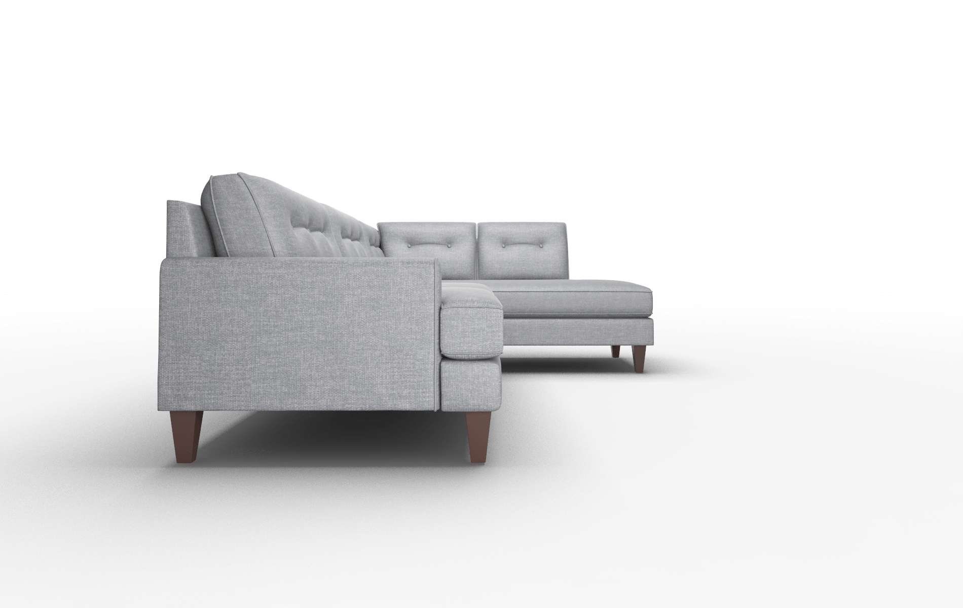 Naples Keylargo Graphite Panel espresso legs 3