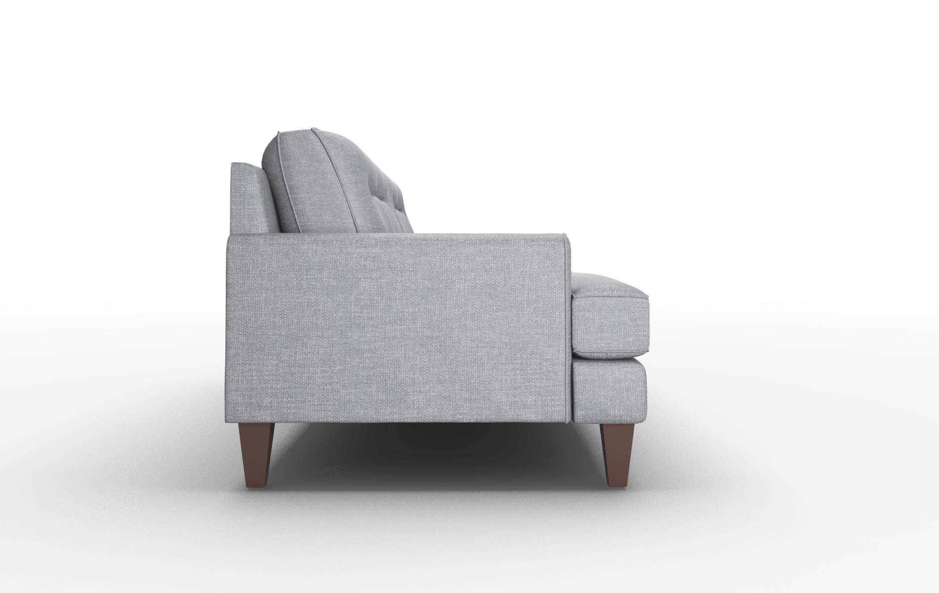 Naples Keylargo Graphite Sofa espresso legs 3