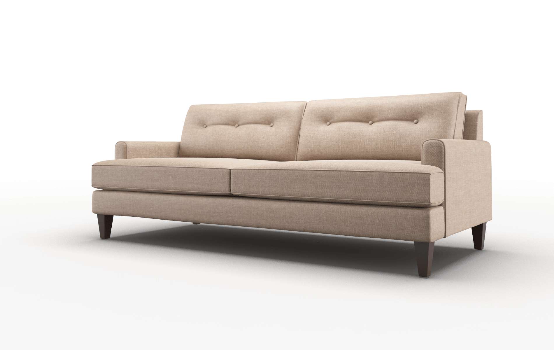 Naples Keylargo Mink Sofa espresso legs 4