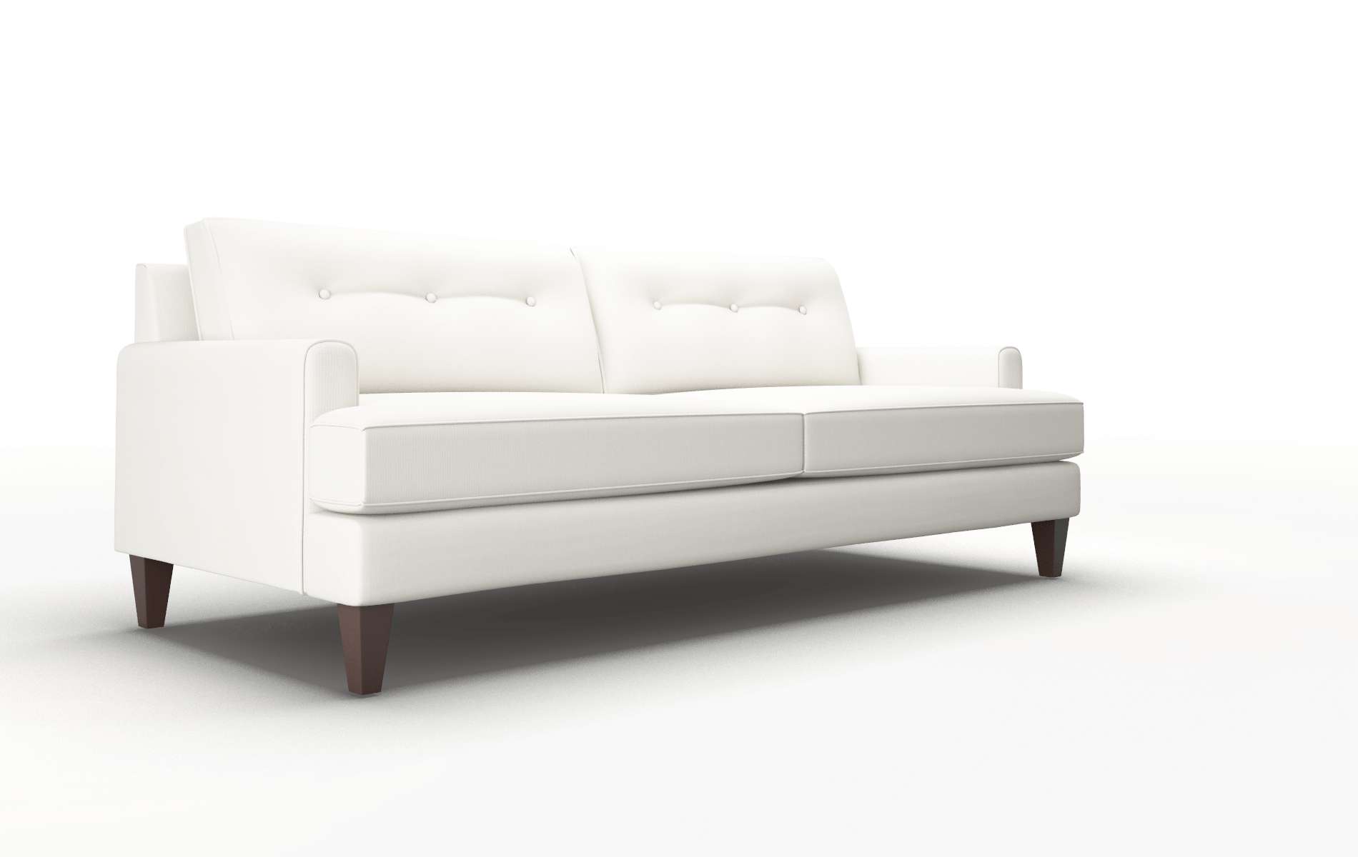 Naples Keylargo Oatmeal Sofa espresso legs 2