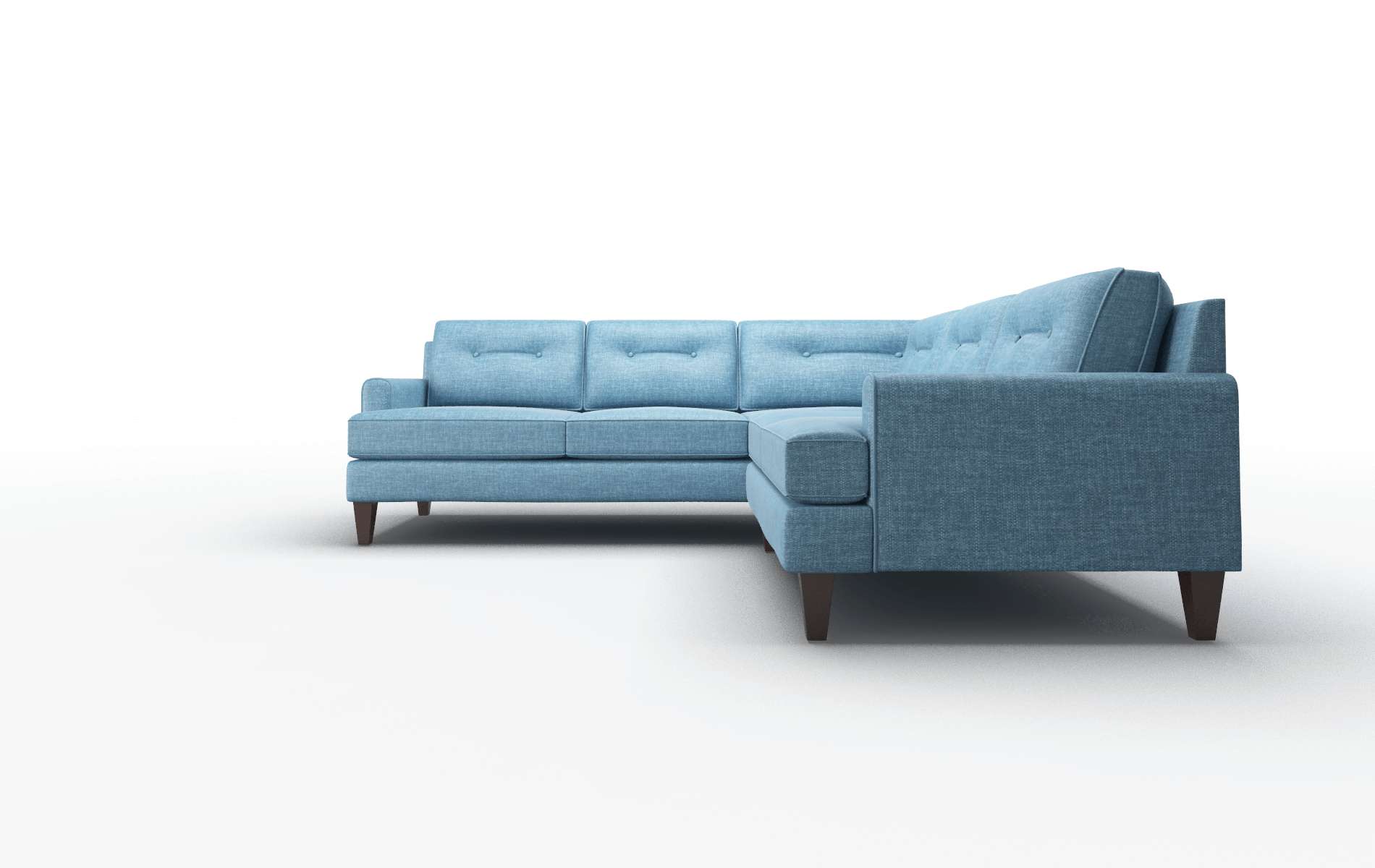 Naples Keylargo Ocean Sectional espresso legs 5