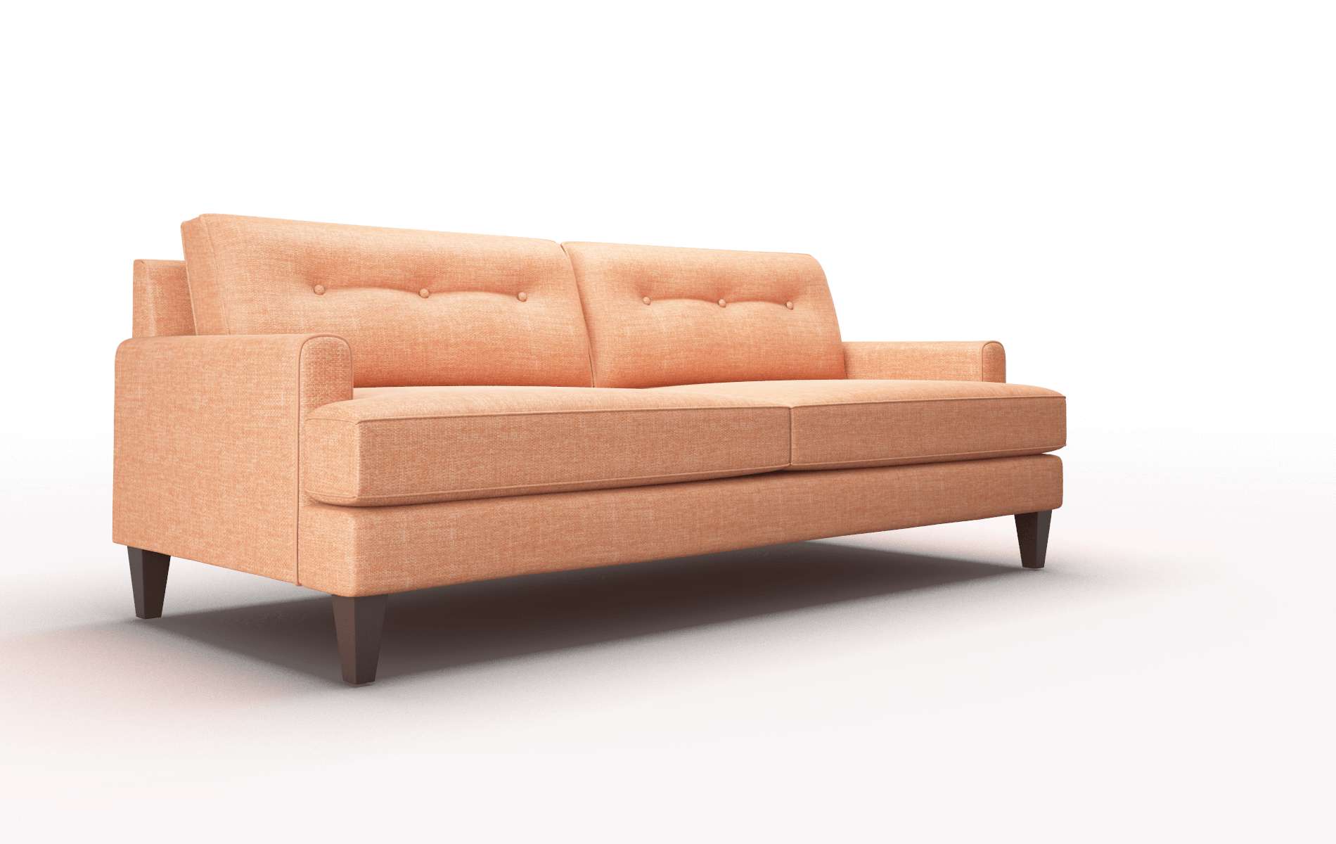 Naples Keylargo Terracotta Sofa espresso legs 2