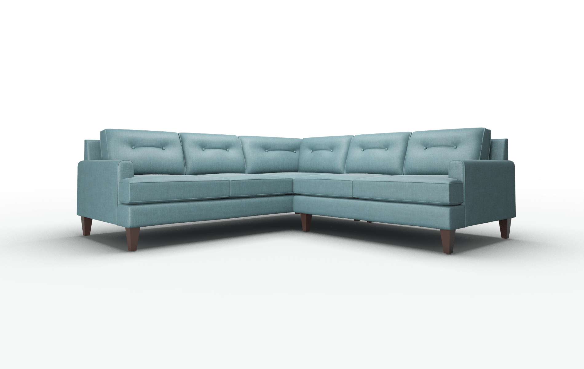 Naples Lana Eclipse Sectional espresso legs 1