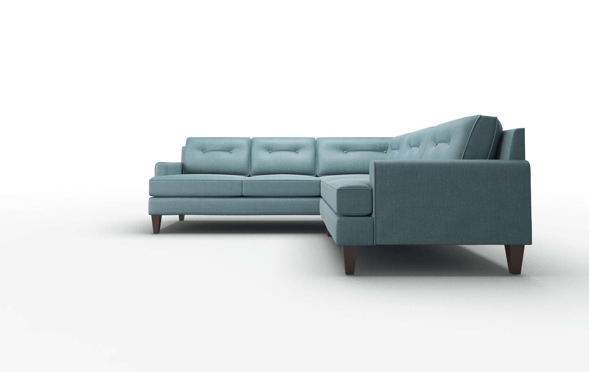 Naples Lana Eclipse Sectional espresso legs 5