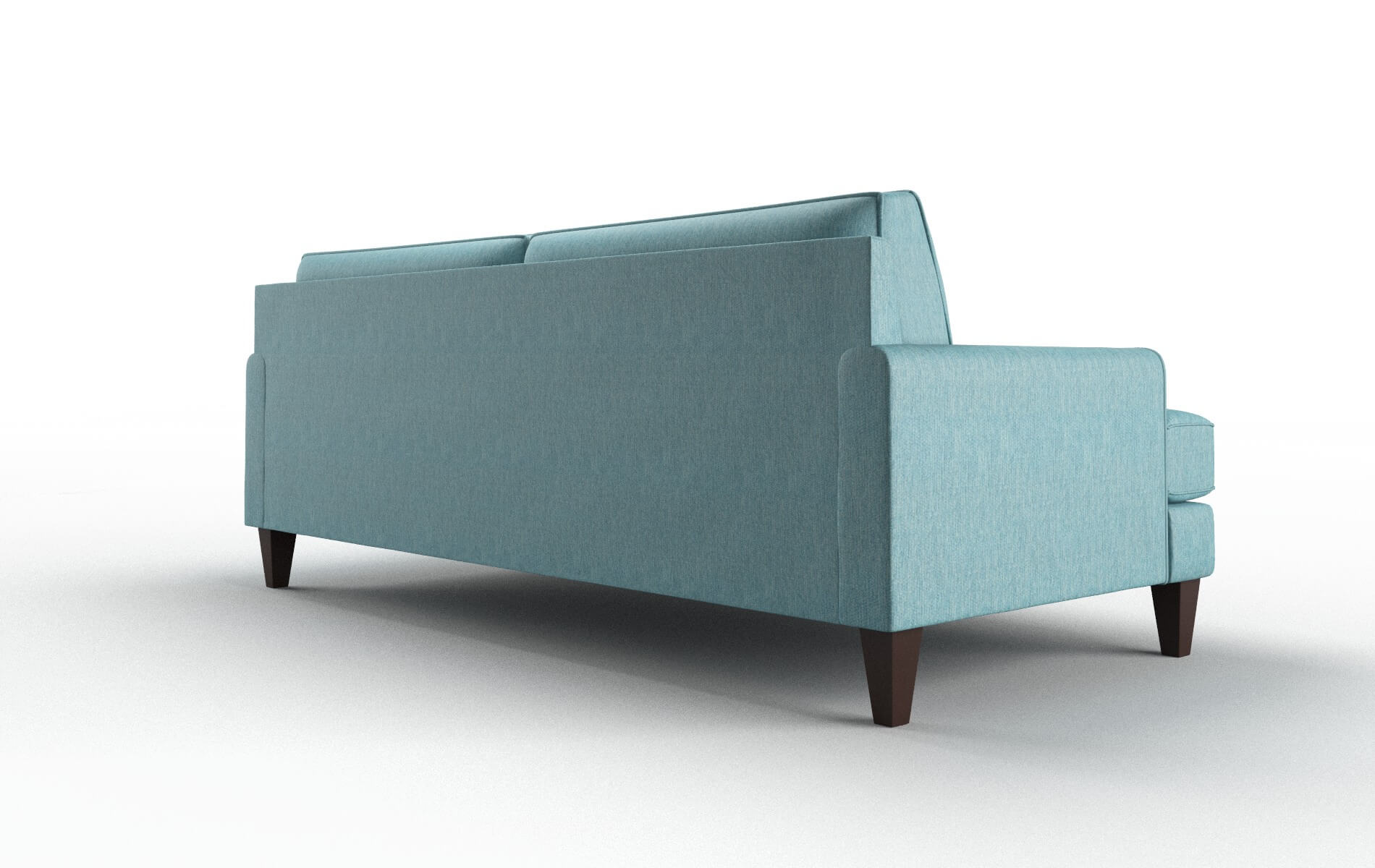 Naples Lana Peacock Sofa espresso legs 5