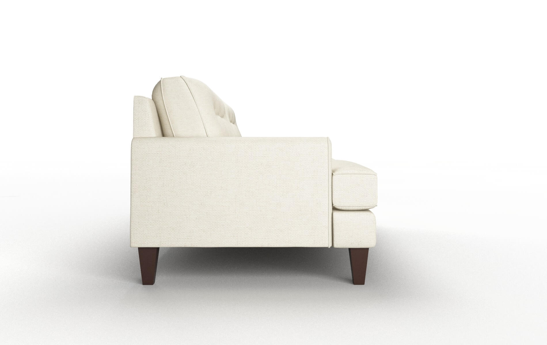 Naples Lana Sand Sofa espresso legs 3
