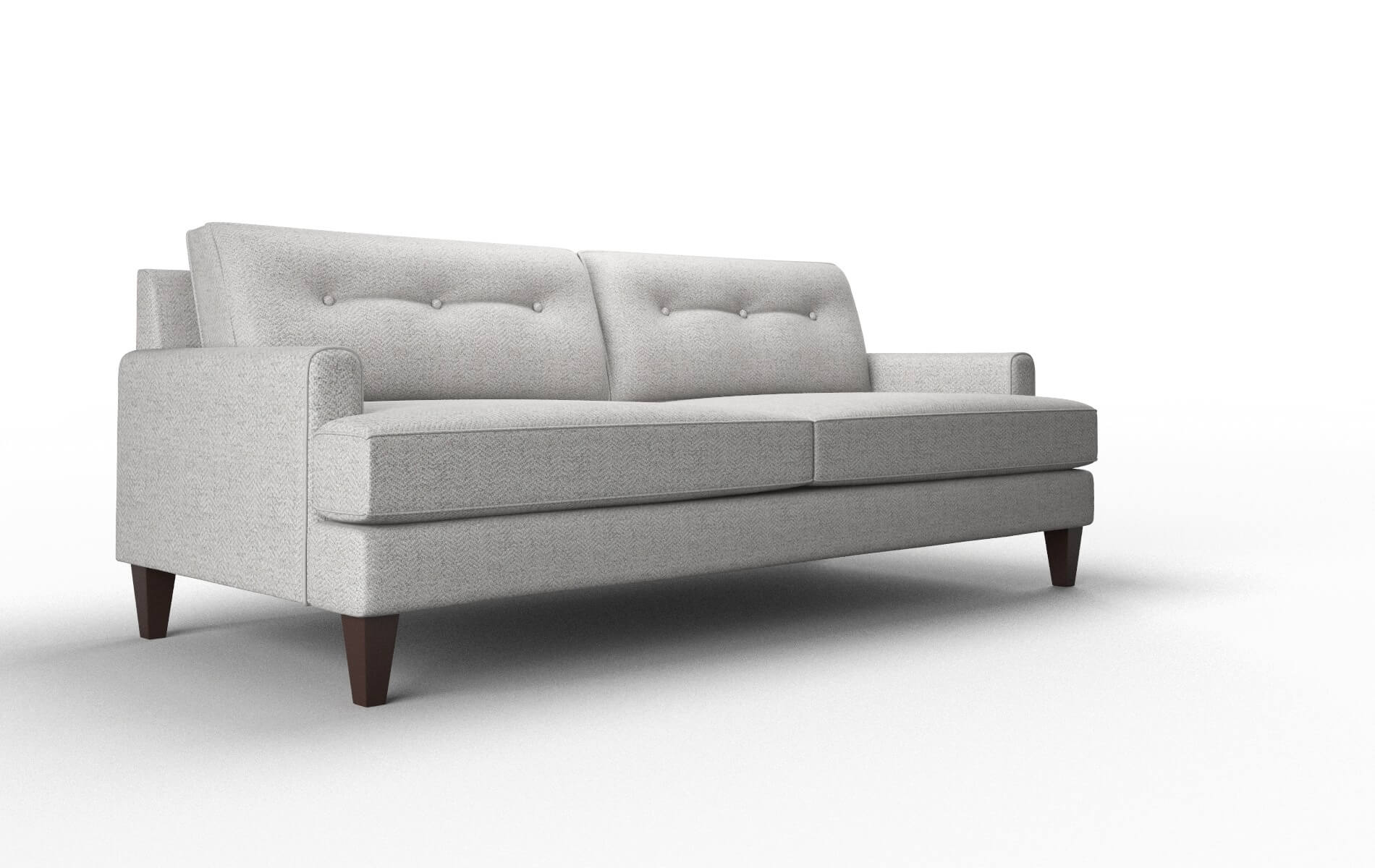 Naples Malibu Dove Sofa espresso legs 2