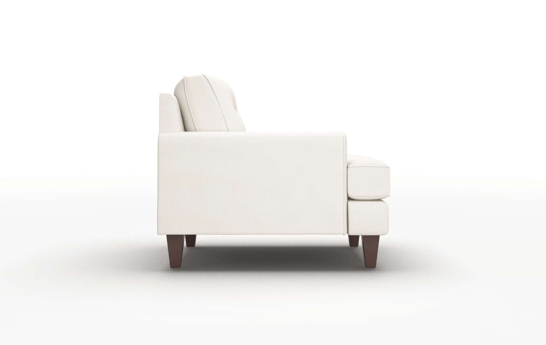 Naples Malibu Linen Chair espresso legs 3