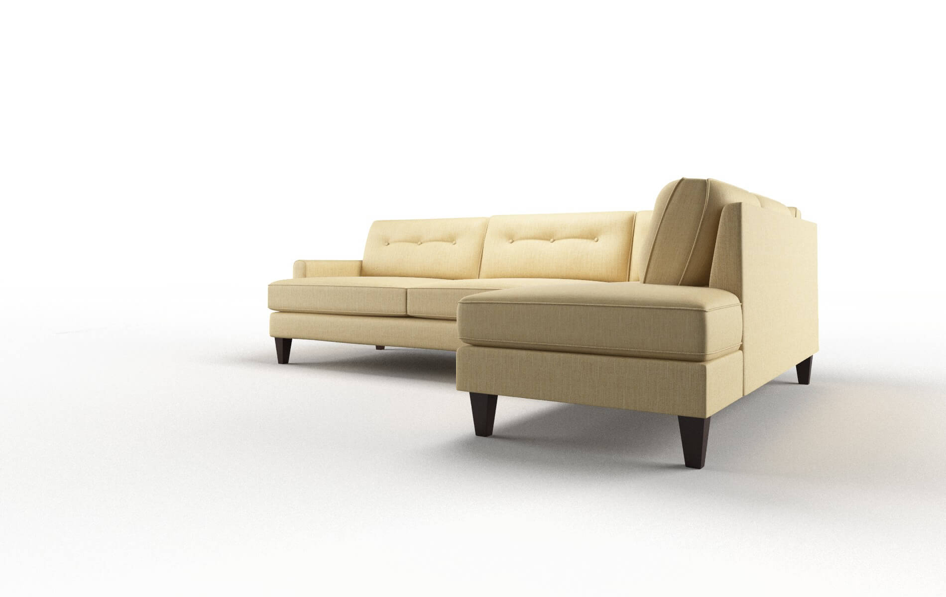 Naples Malibu Maize Panel espresso legs 4