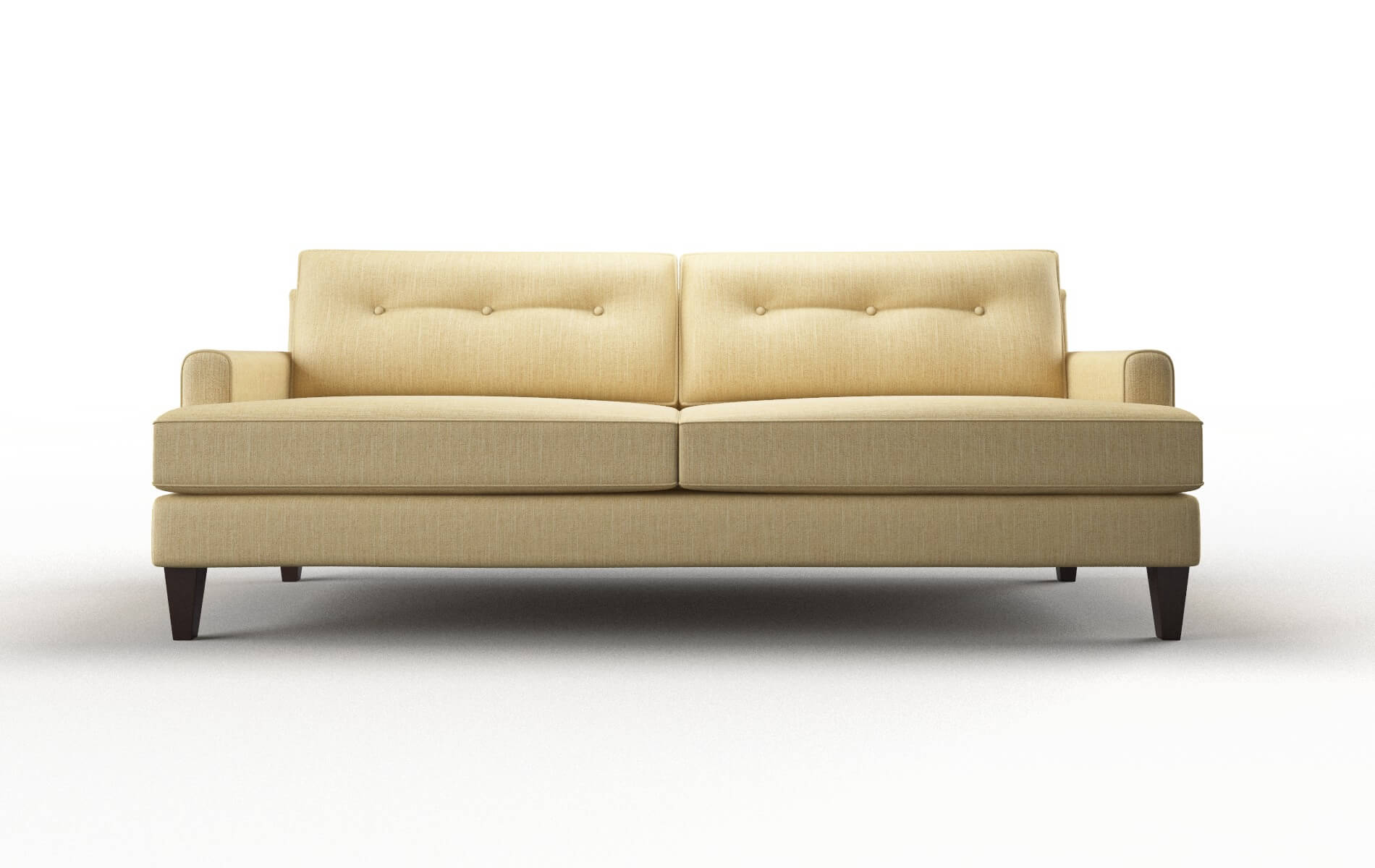 Naples Malibu maize Sofa Espresso Legs  1