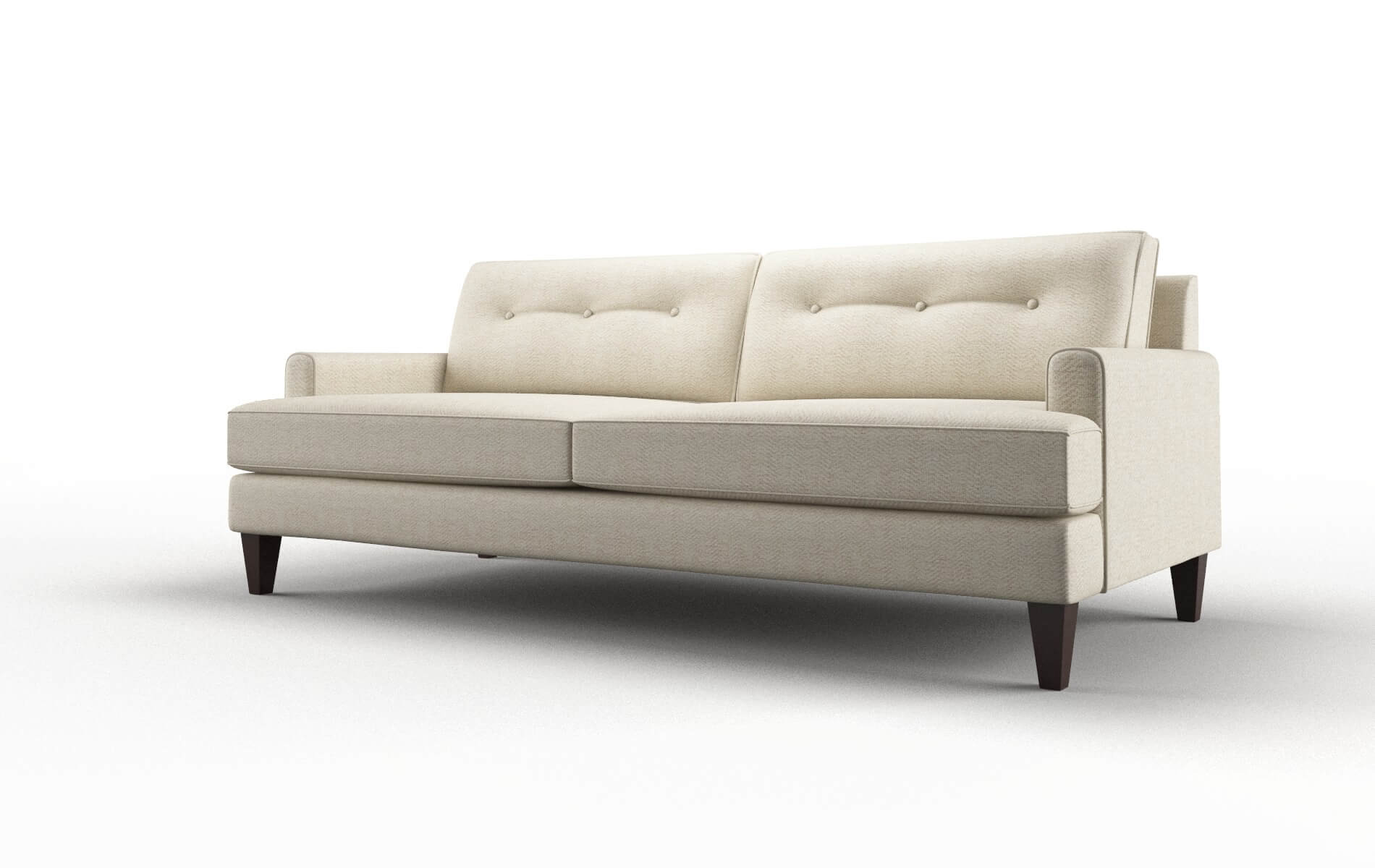 Naples Malibu Sand Sofa espresso legs 4